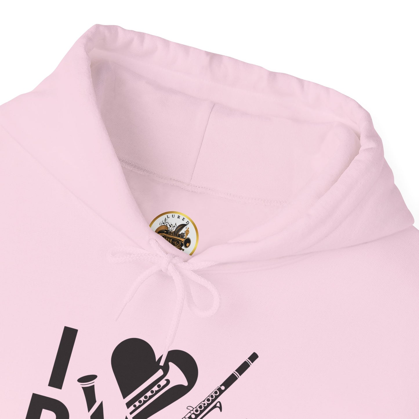 "I Love Band" Unisex Heavy-Blend Hoodie