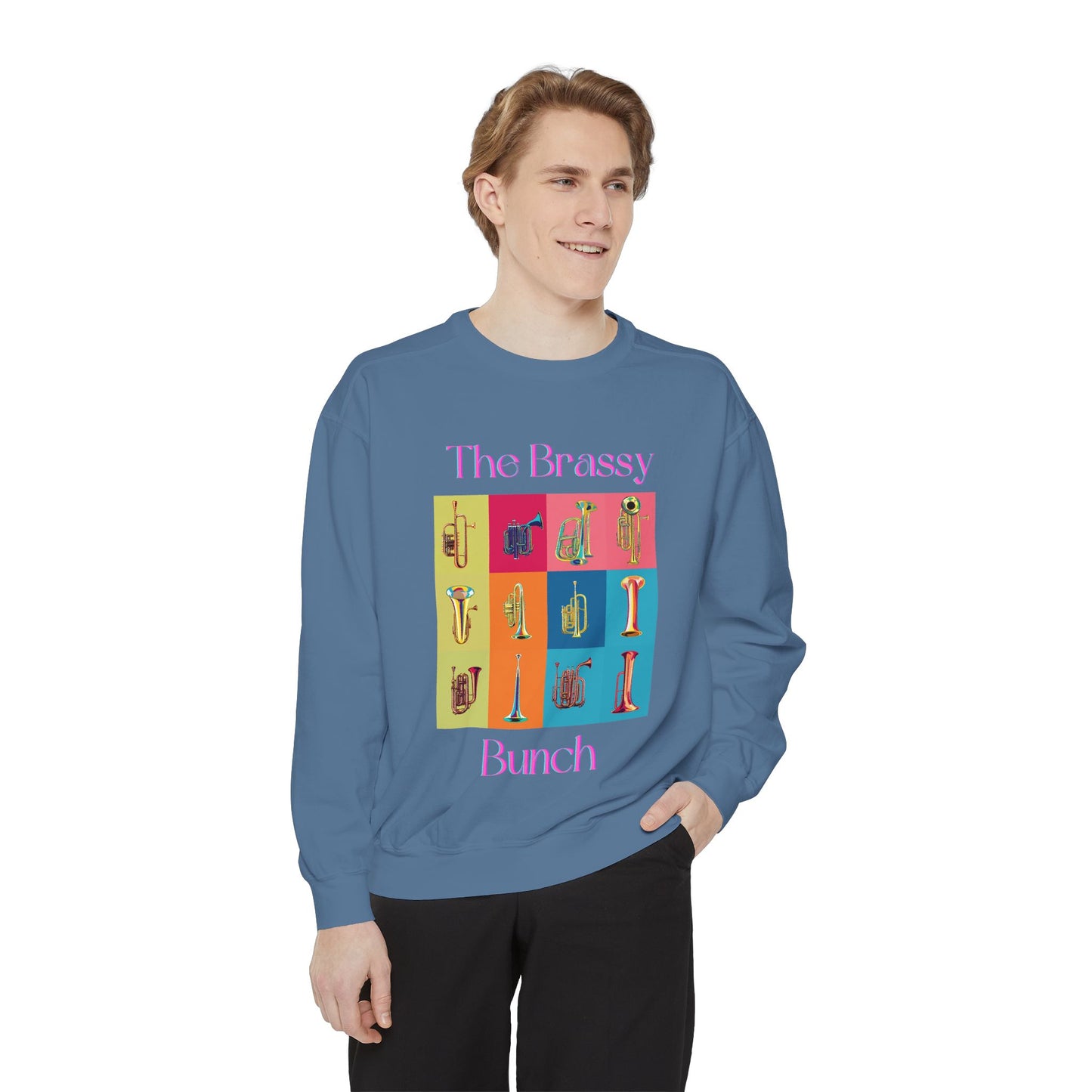 "Brassy Bunch" Unisex Garment-Dyed Sweatshirt