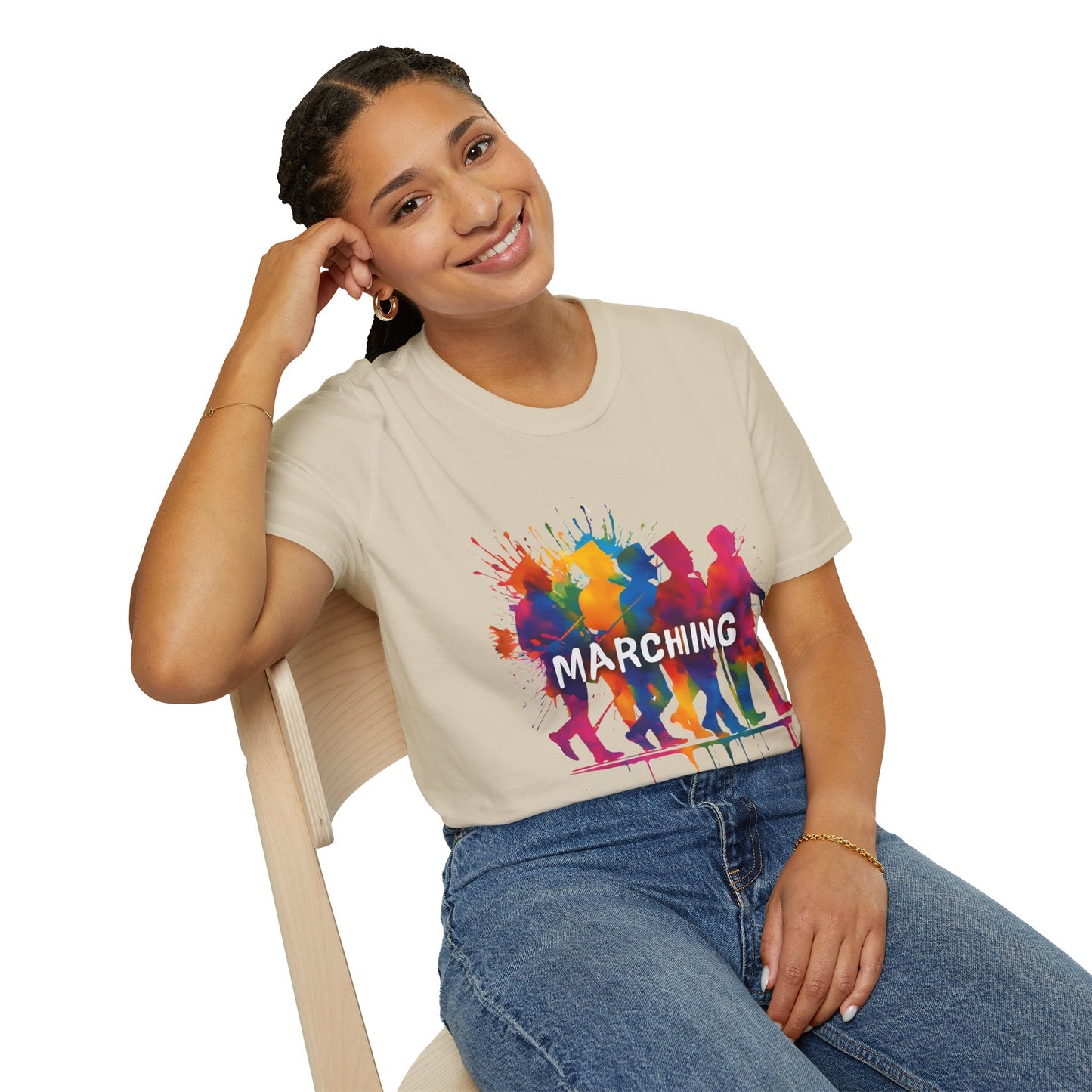 "Marching" Unisex Soft-style T-Shirt