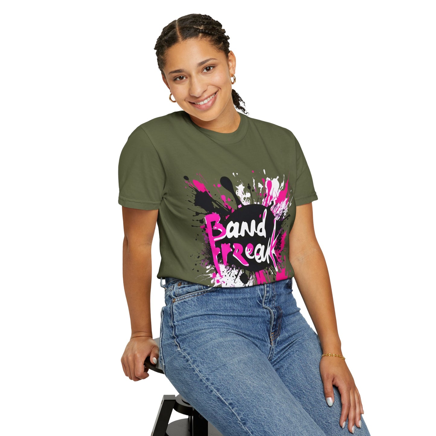 "Band Freak" Unisex Garment-Dyed T-shirt