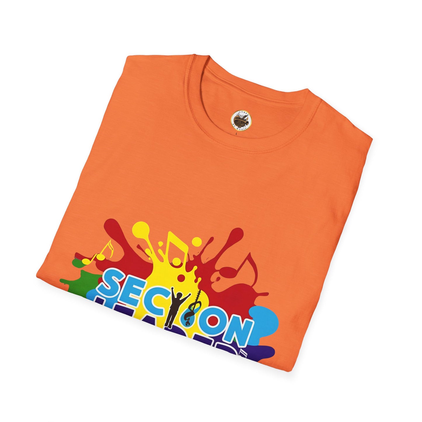 Splash Paint "Section Leader" Unisex Soft-style T-Shirt