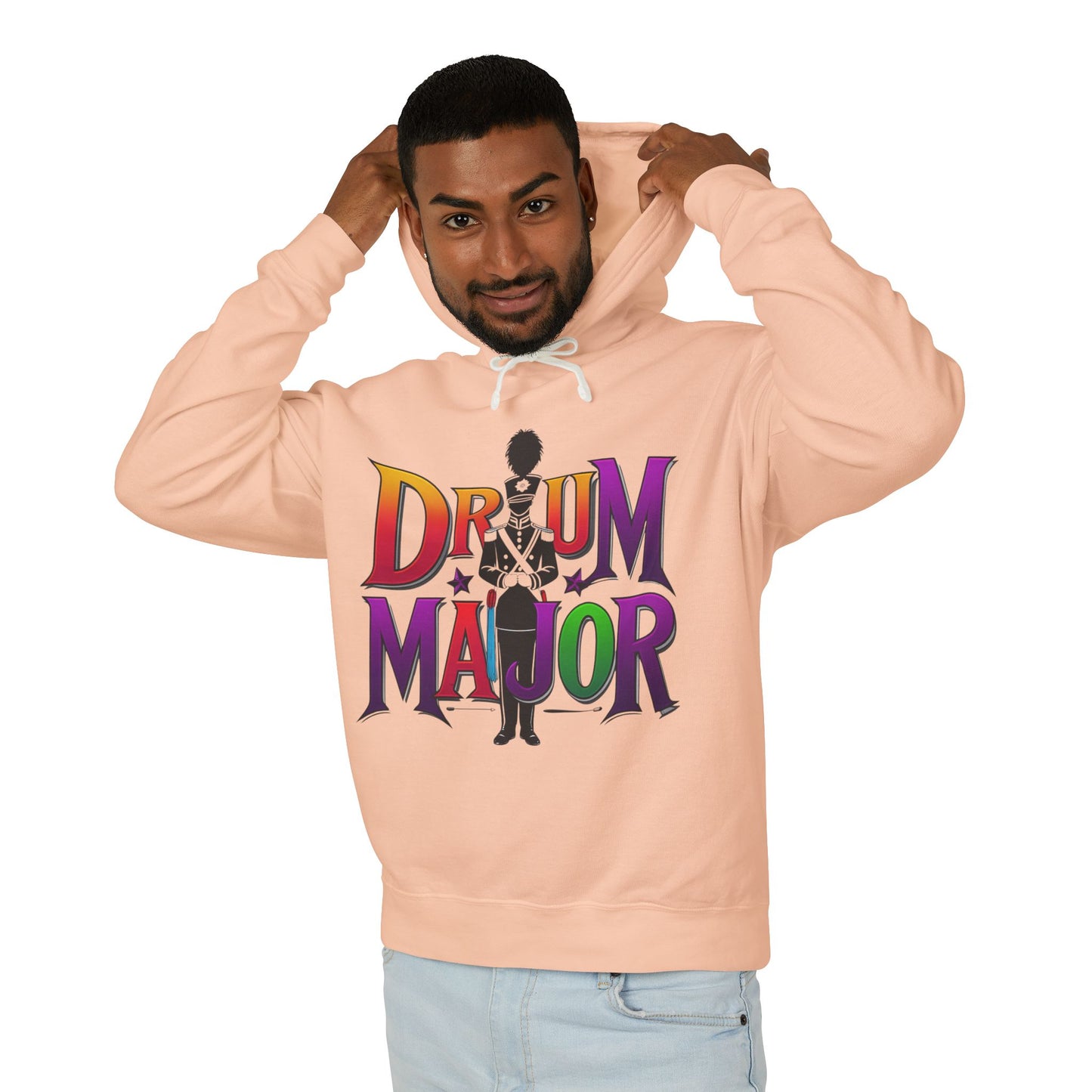 Vibrant "Drum Major" Sweatshirt - Unisex Lightweight Hoodie