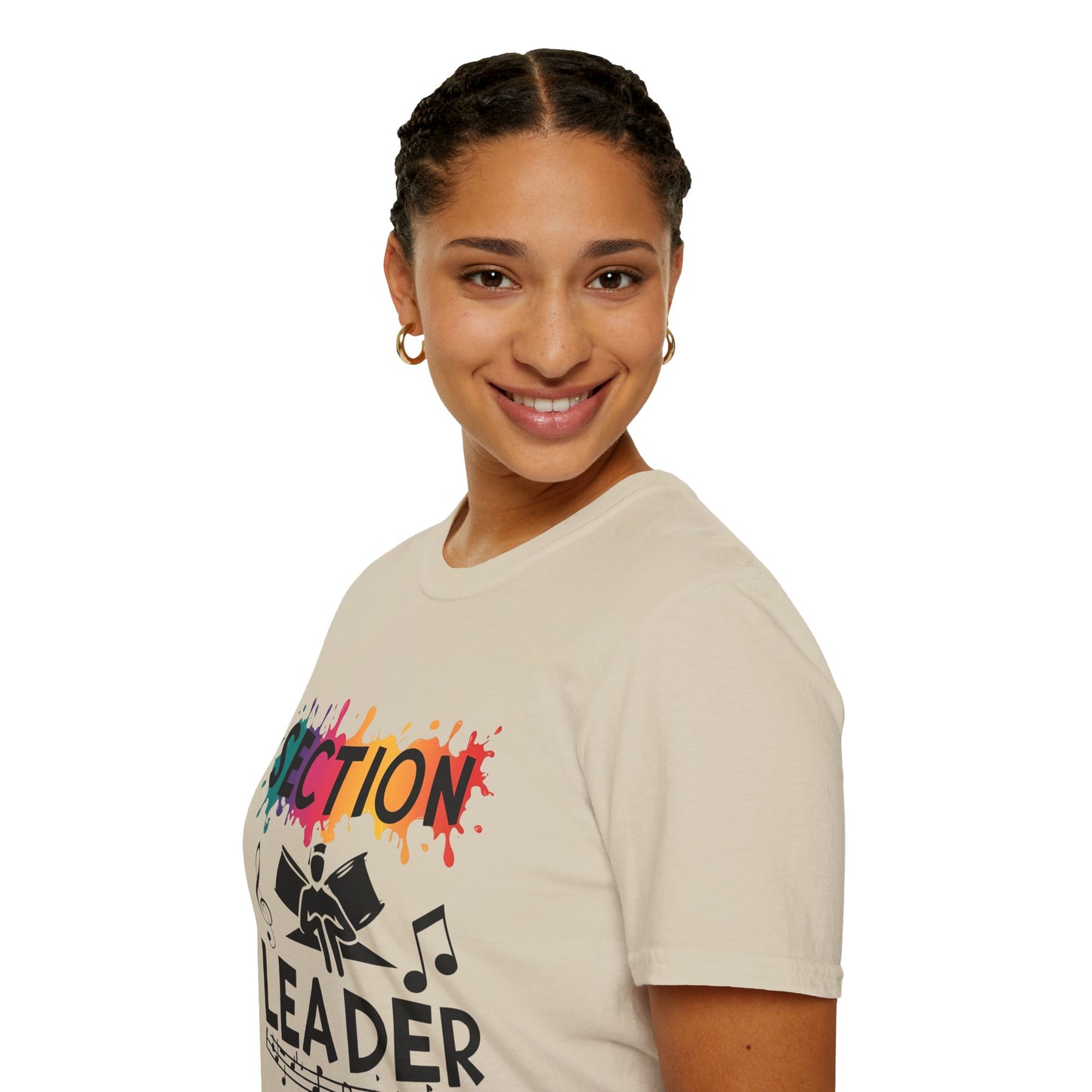 Splash Paint "Section Leader" Unisex Soft-style T-Shirt