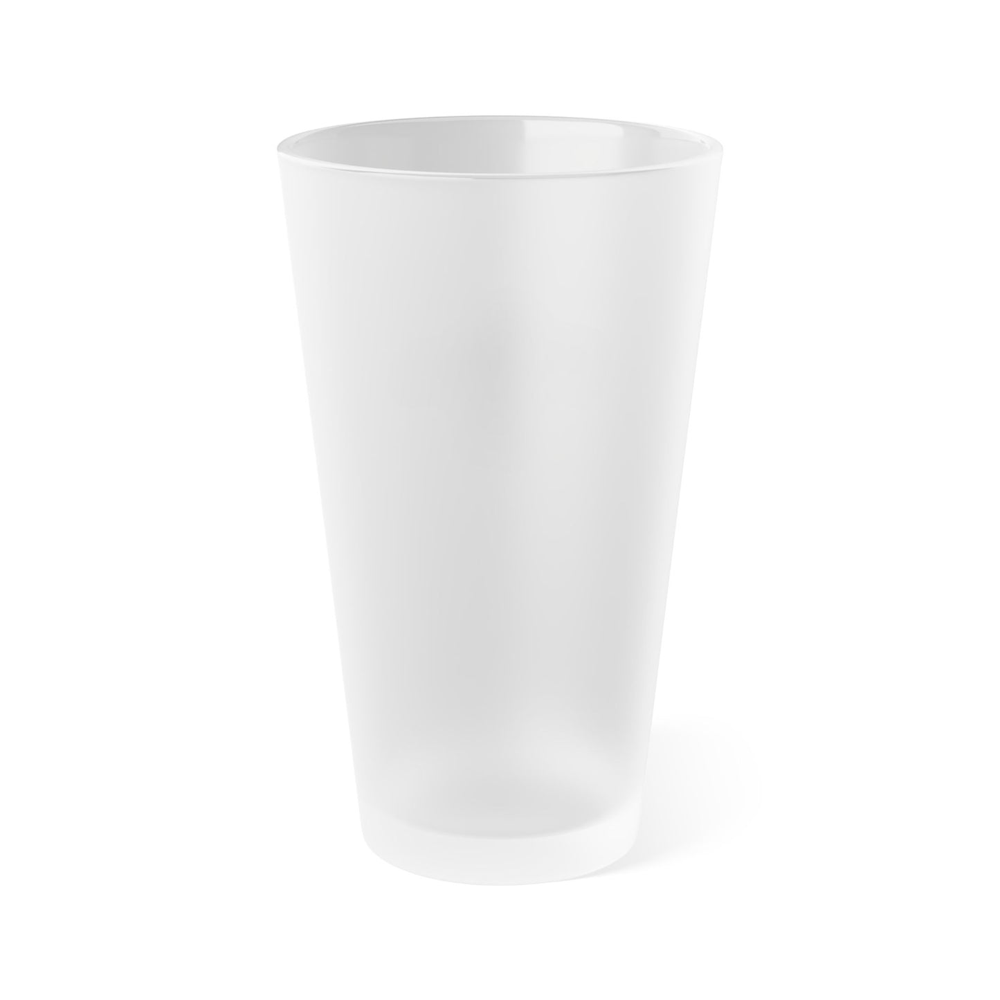 "Tuba" Frosted Pint Glass, 16oz