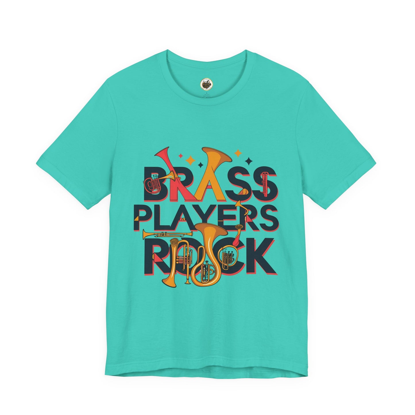 "Brass Players Rock" Unisex Band T-Shirt