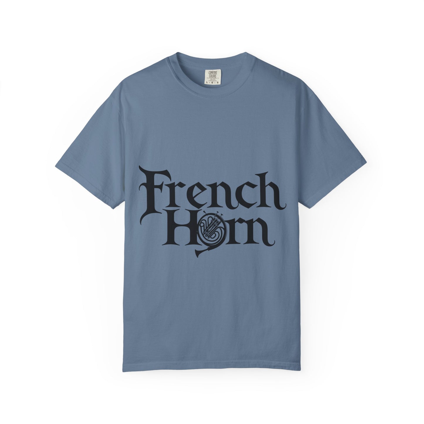"French Horn" Unisex Garment-Dyed T-shirt