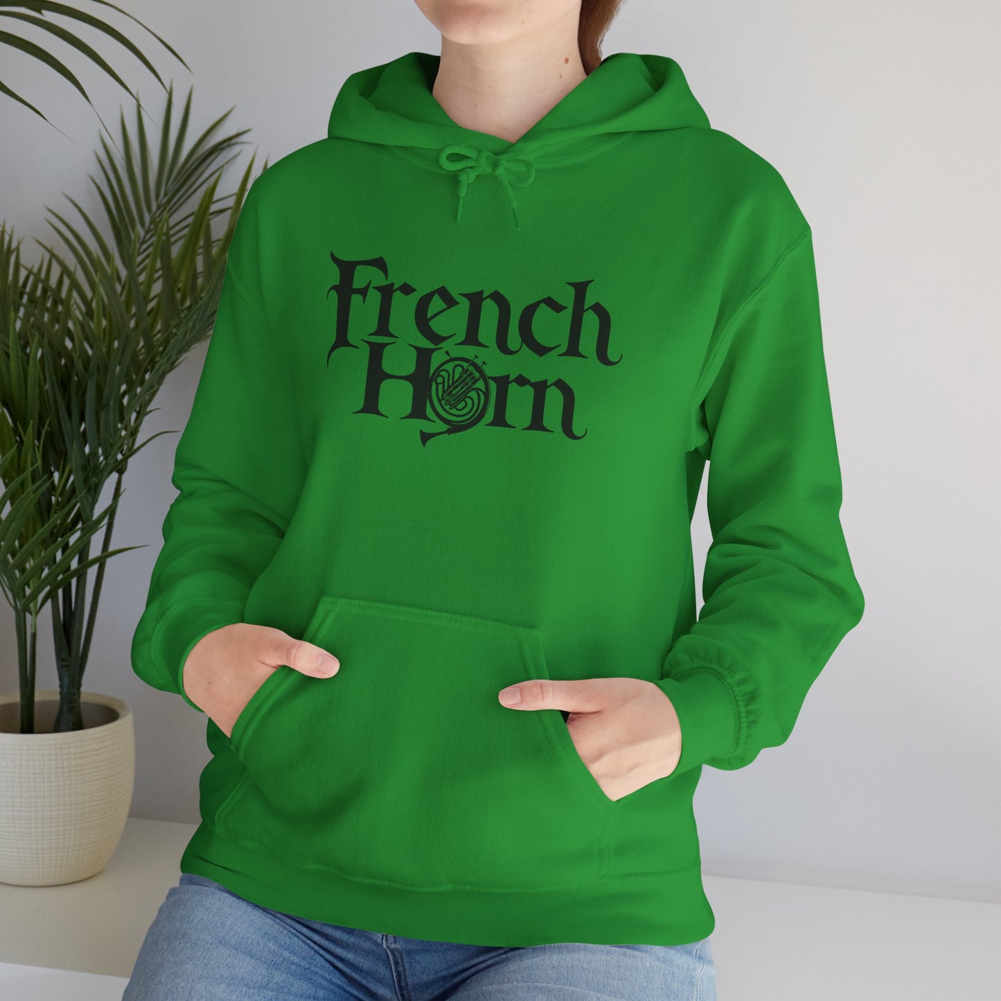 Hooded "French Horn" Sweatshirt