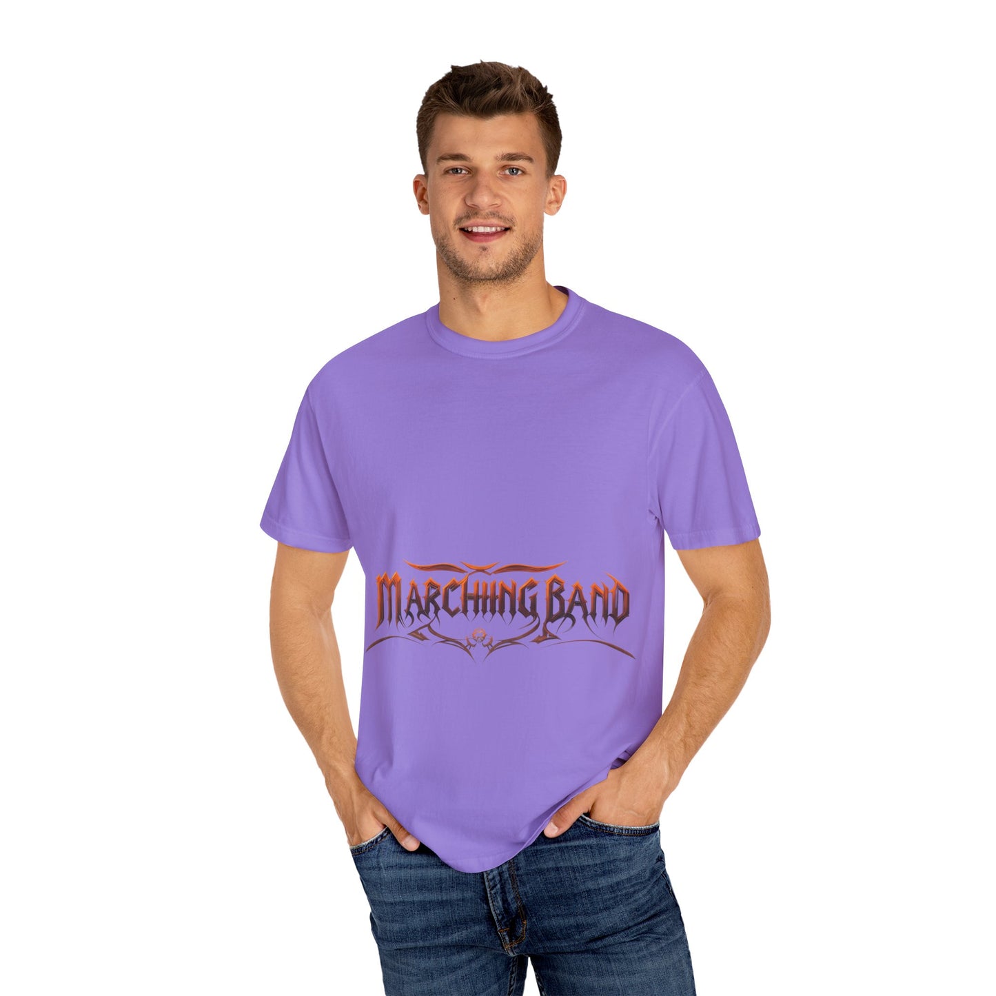 Unisex Garment-Dyed "Marching Band" T-Shirt