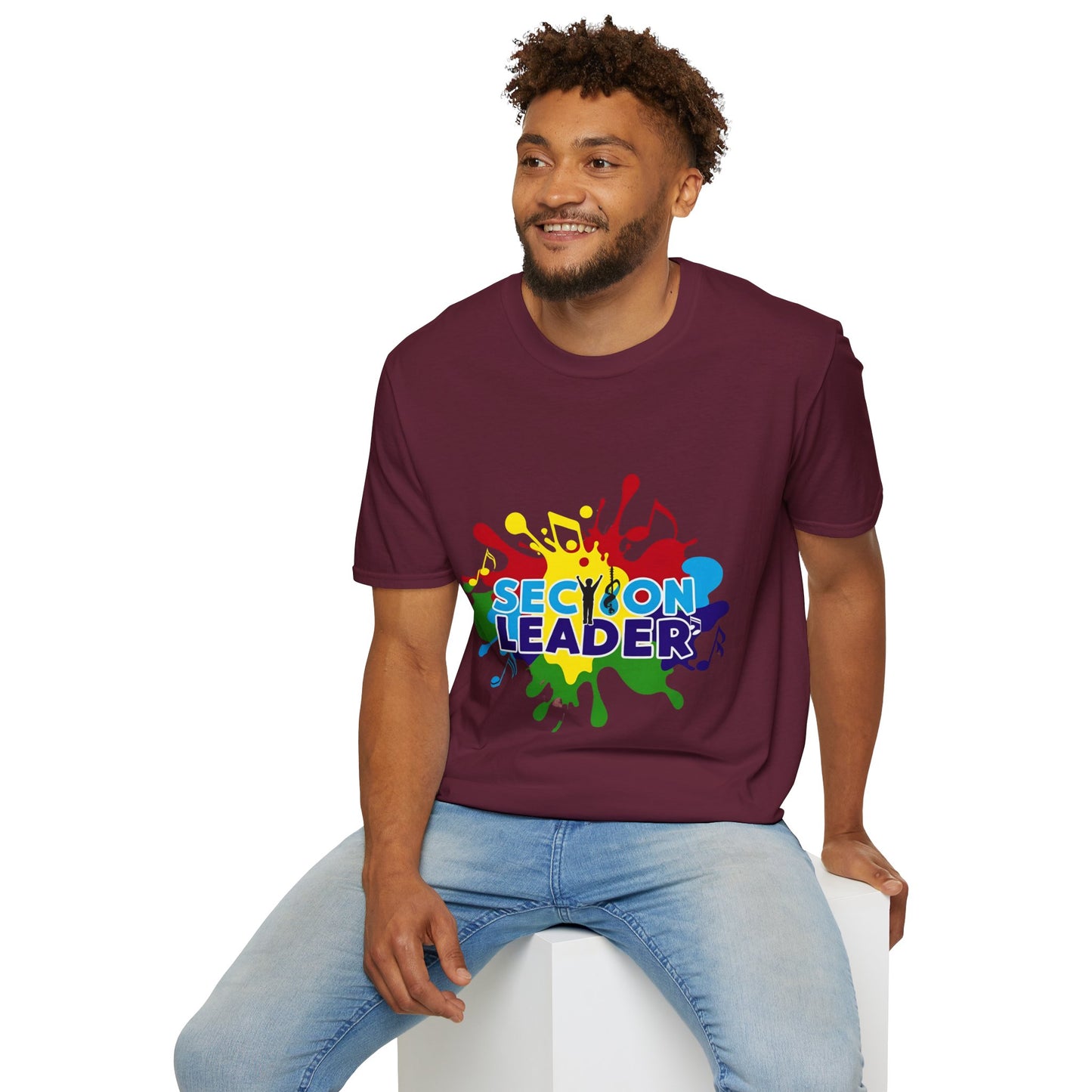 Splash Paint "Section Leader" Unisex Soft-style T-Shirt
