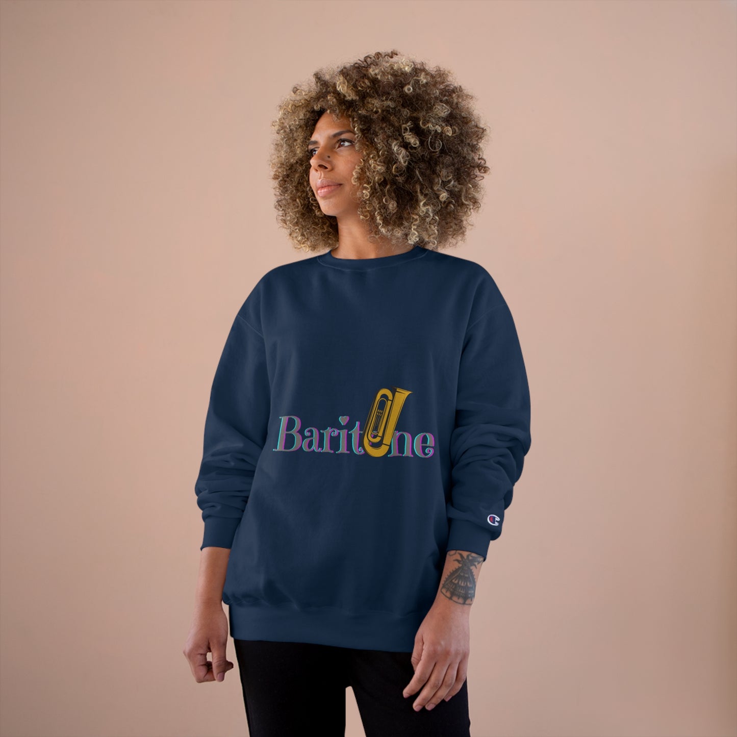 "Baritone" Champion Sweatshirt