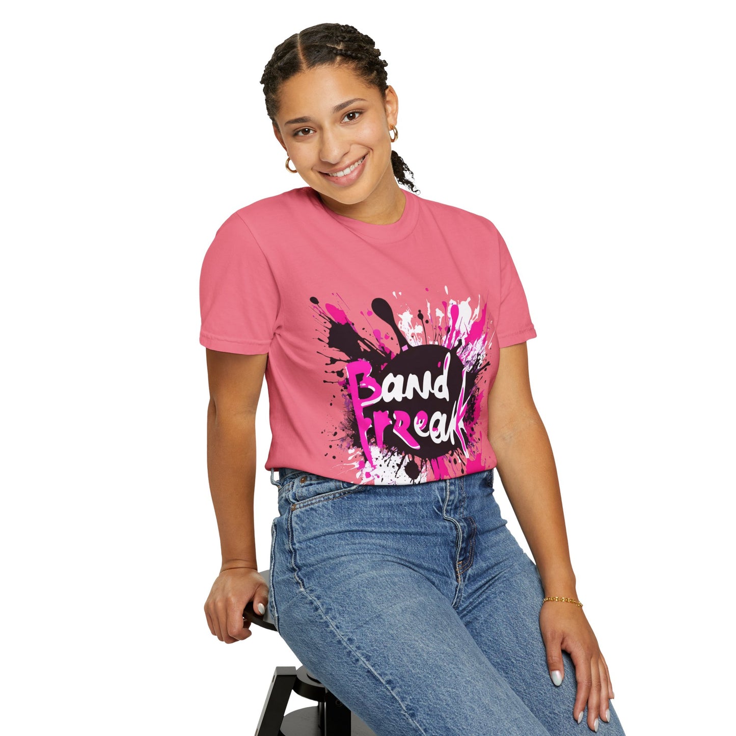 "Band Freak" Unisex Garment-Dyed T-shirt