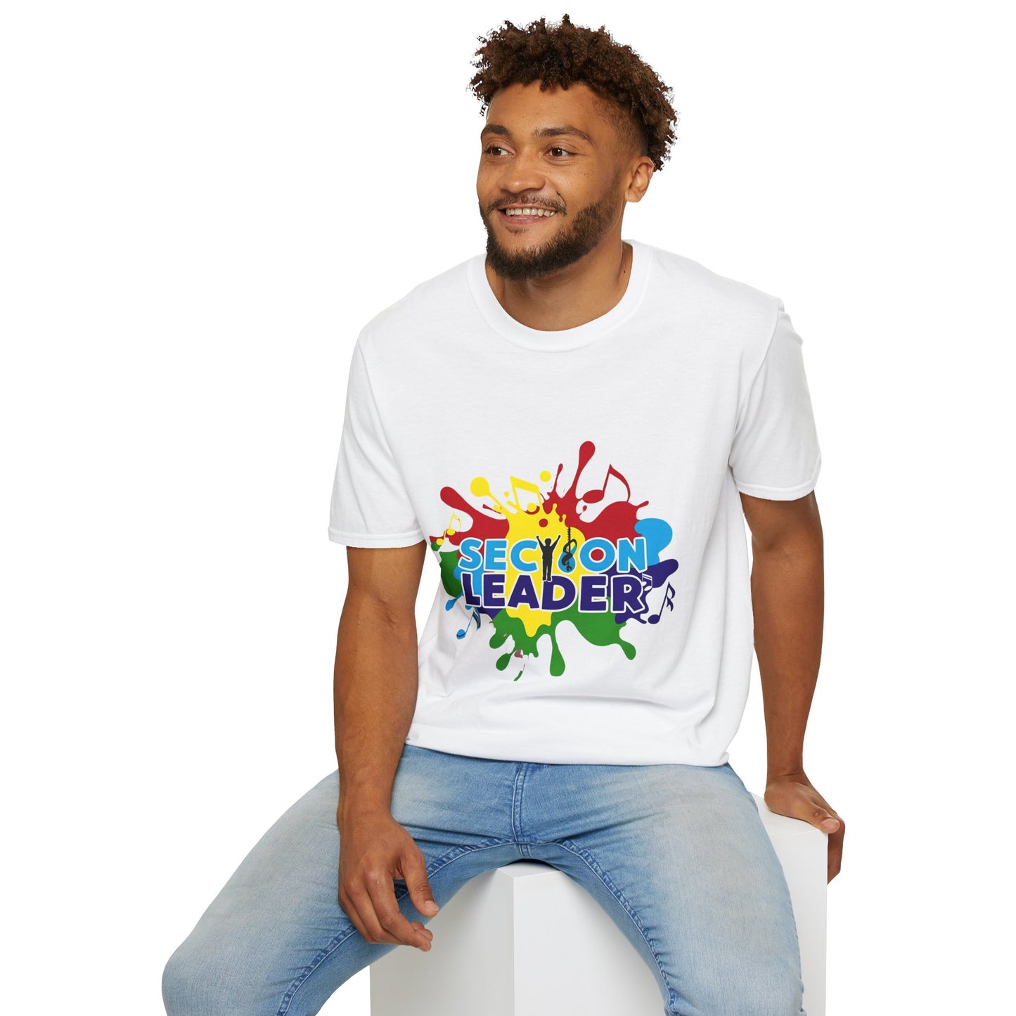 Splash Paint "Section Leader" Unisex Soft-style T-Shirt
