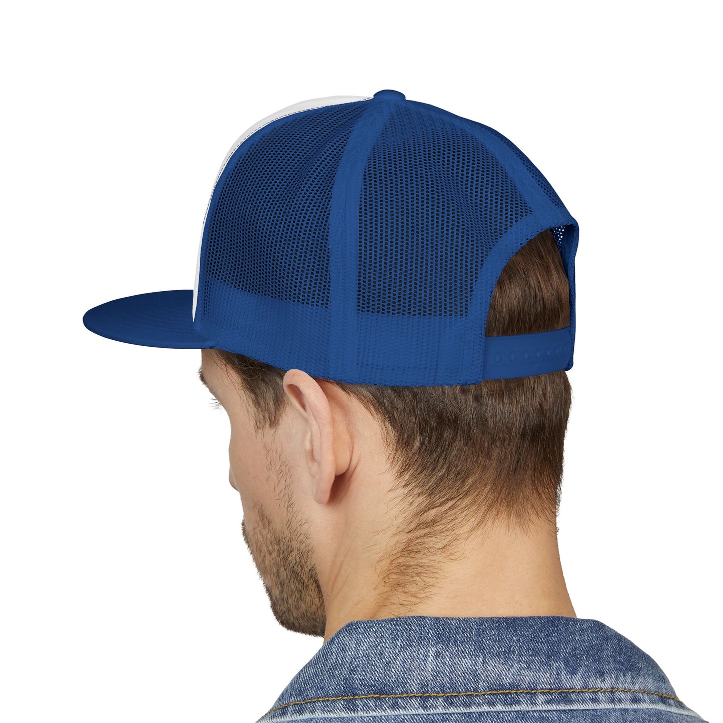 Embroidered "Clarinet" 5 Panel Trucker Cap