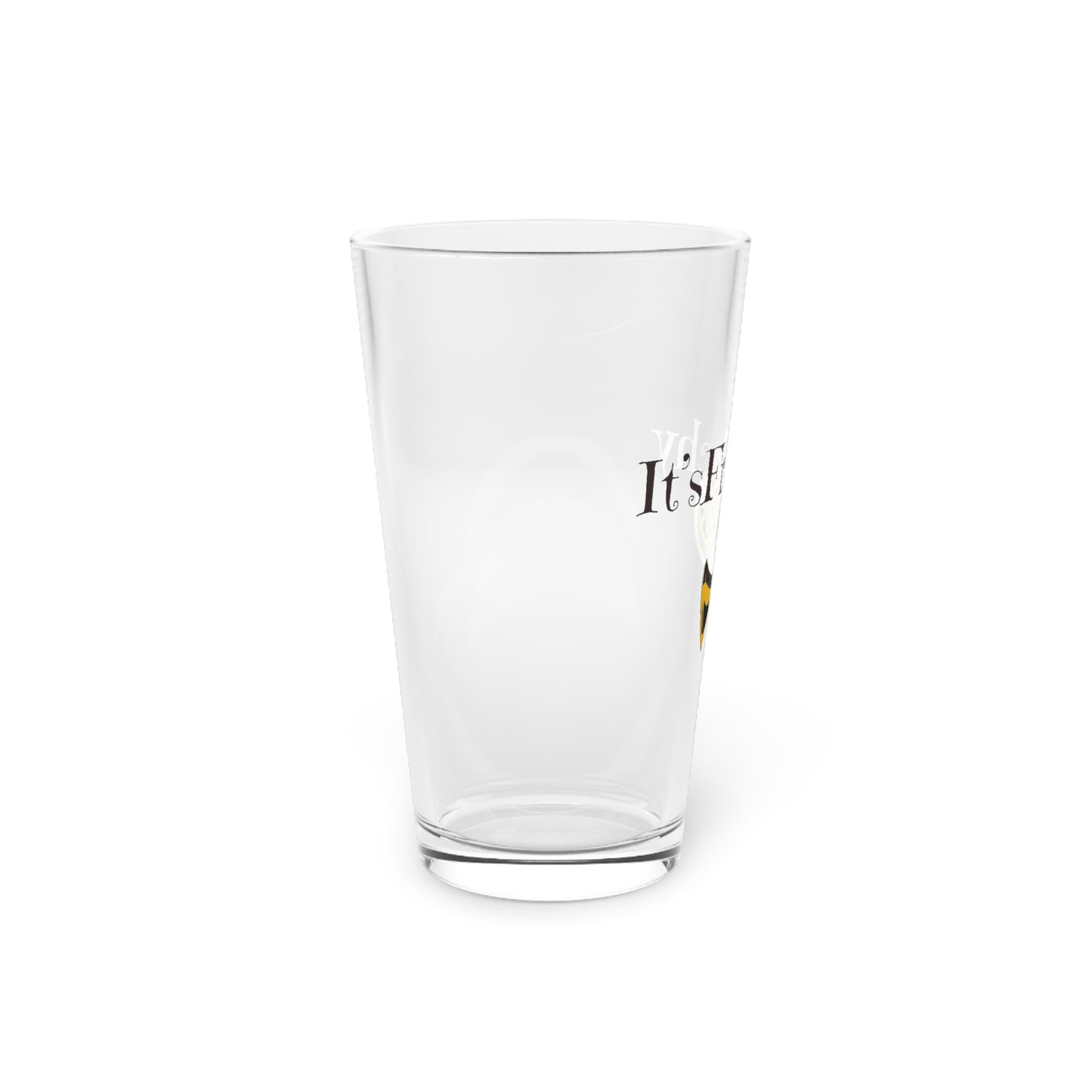 "French Horn" Pint Glass, 16oz