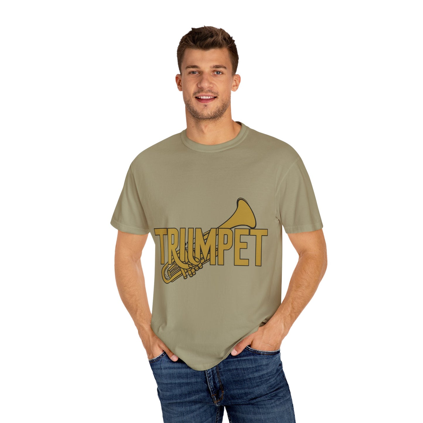 "Trumpet Lover" Unisex Garment-Dyed T-Shirt
