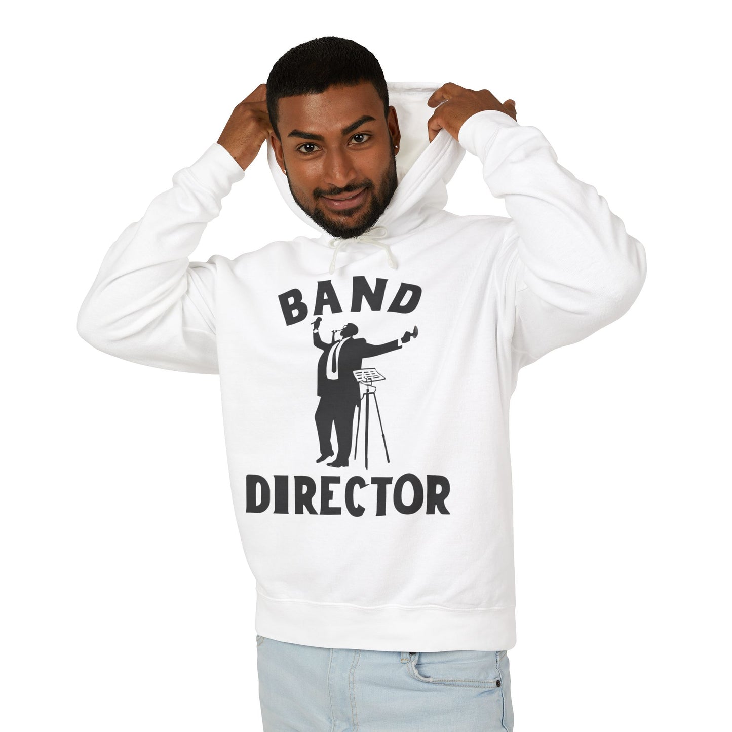 "Band Director" Unisex Lightweight Hoodie