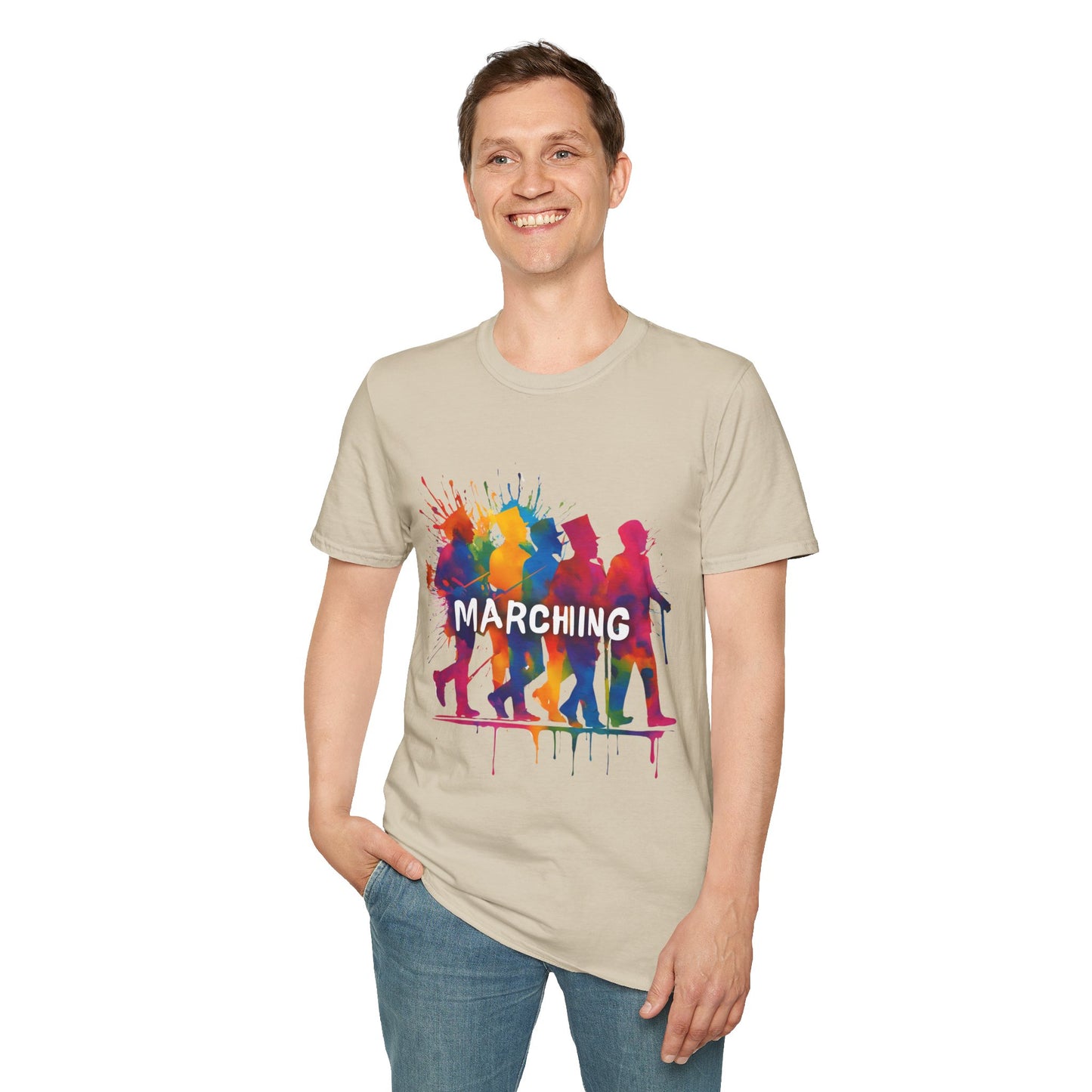 "Marching" Unisex Soft-style T-Shirt