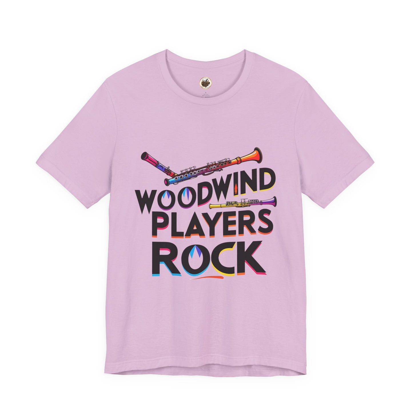 "Woodwind Players Rock" Unisex Short Sleeve T-Shirt