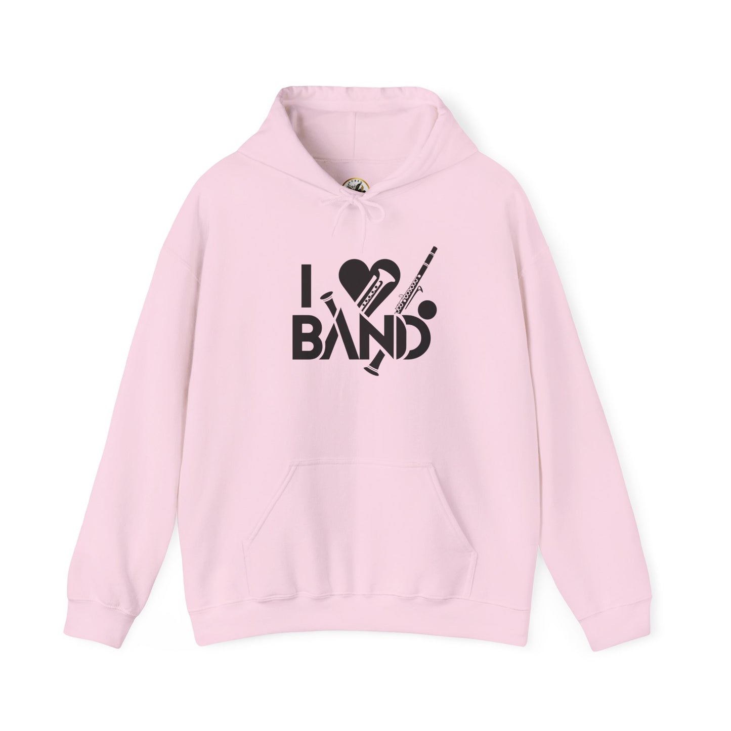 "I Love Band" Unisex Heavy-Blend Hoodie