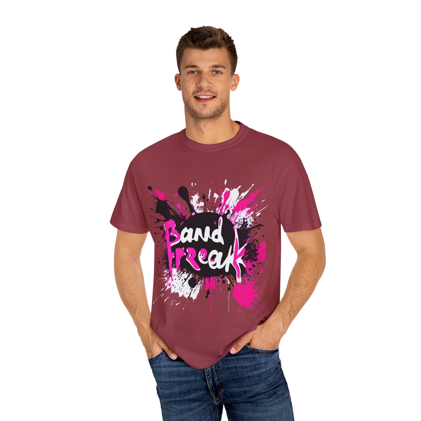 "Band Freak" Unisex Garment-Dyed T-shirt