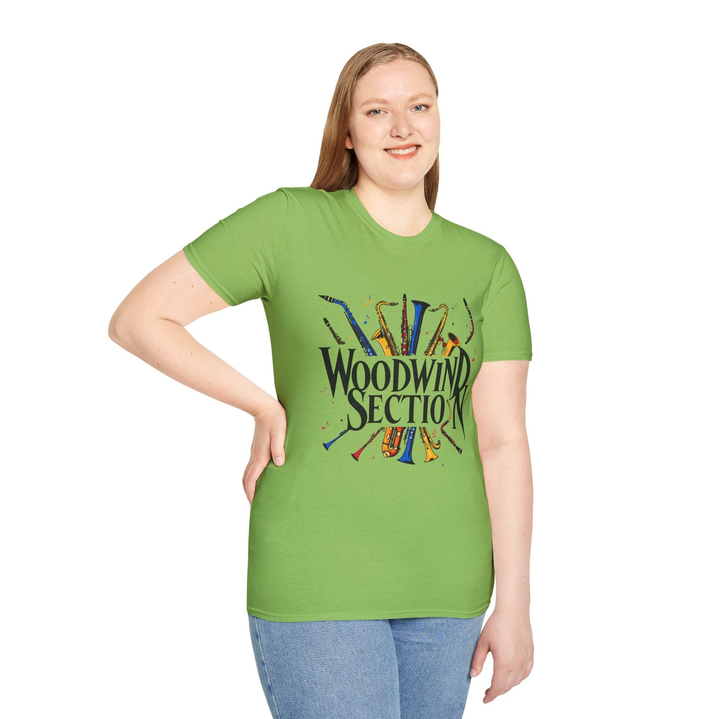 "Woodwind Section" Unisex Basic T-Shirt
