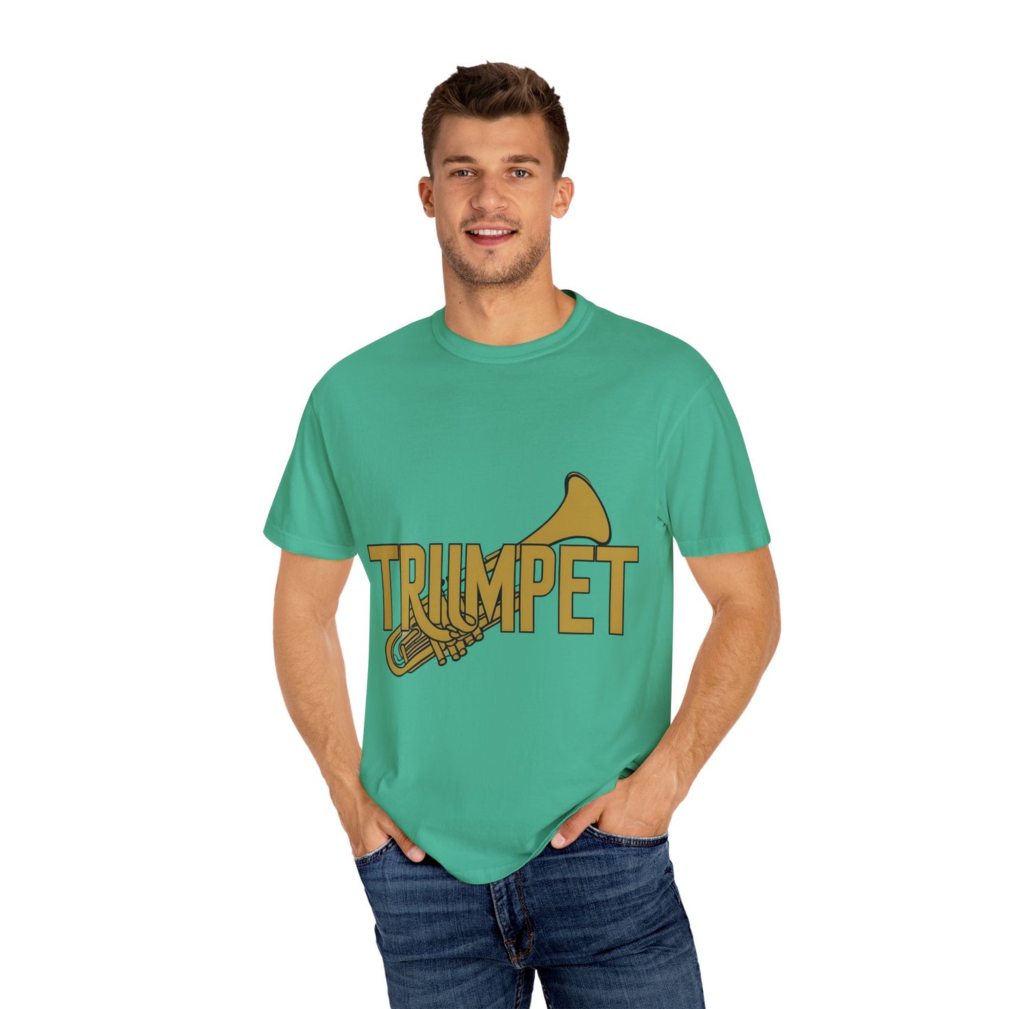 "Trumpet Lover" Unisex Garment-Dyed T-Shirt