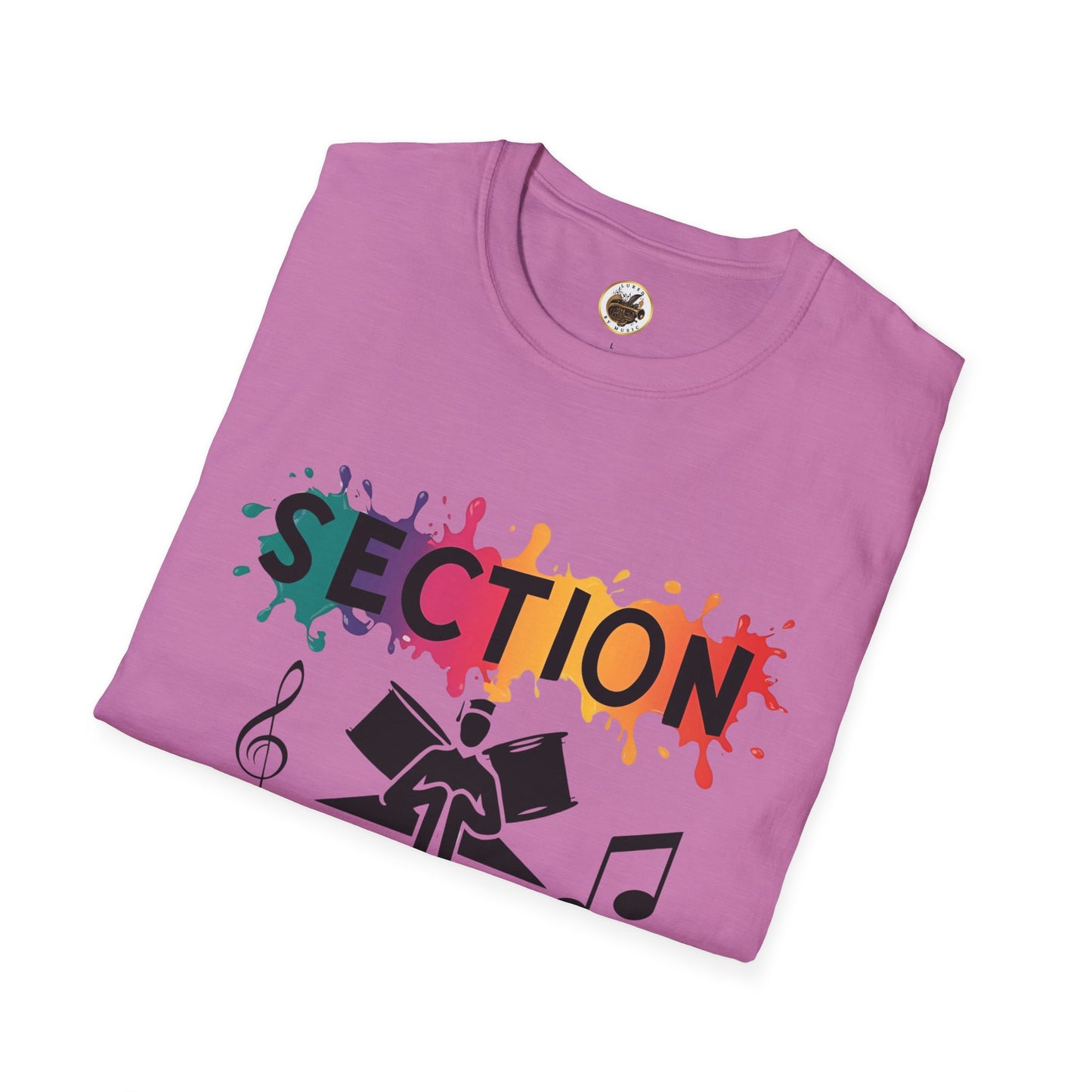 Splash Paint "Section Leader" Unisex Soft-style T-Shirt