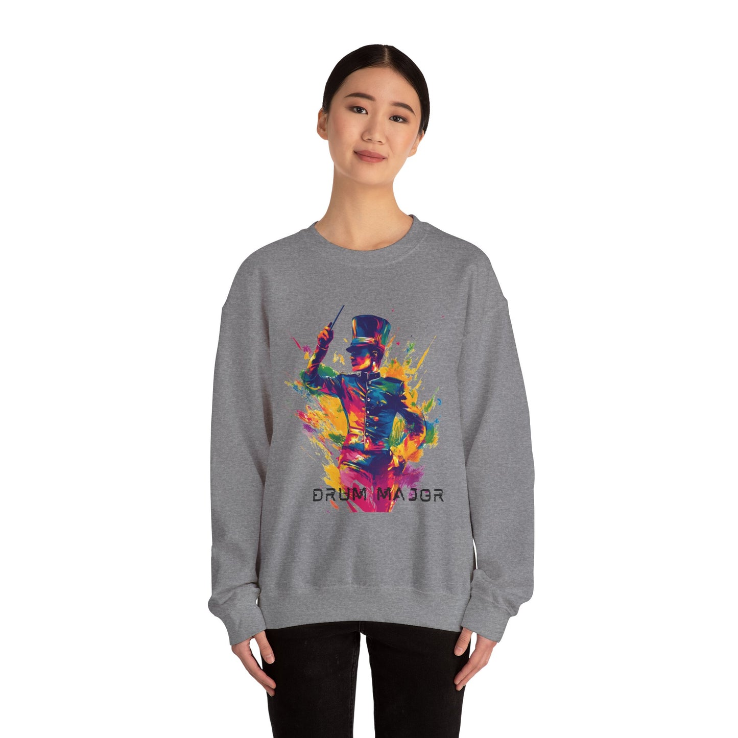 "Drum Major" Unisex Heavy Blend™ Crew Neck Sweatshirt