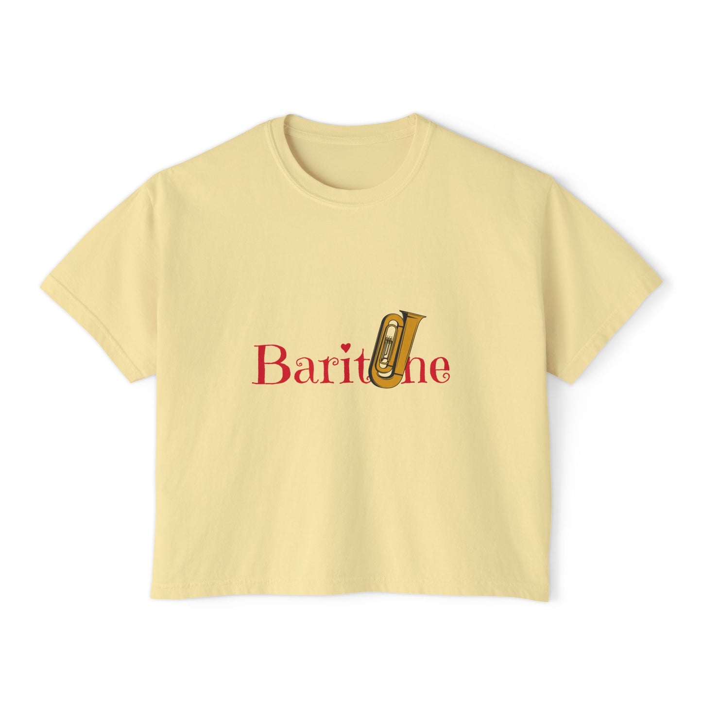 Women's " Baritone" Boxy Tee