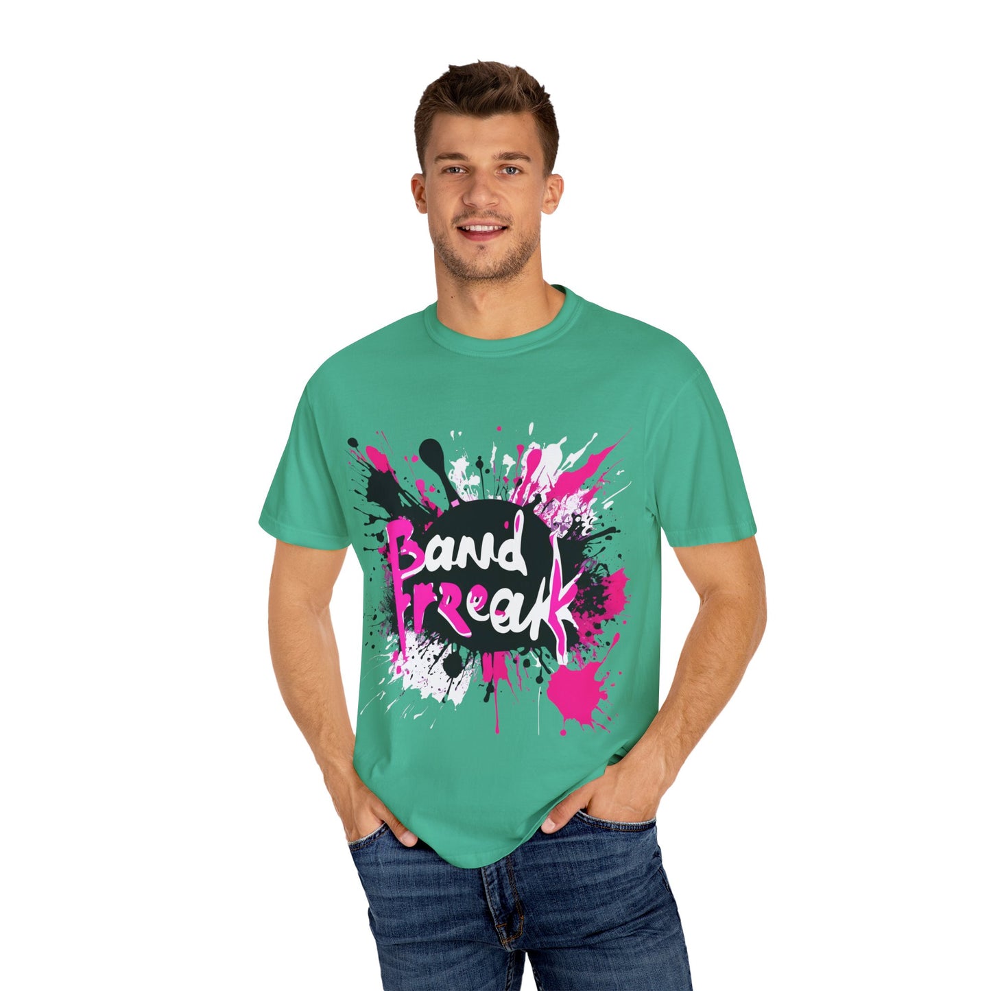 "Band Freak" Unisex Garment-Dyed T-shirt