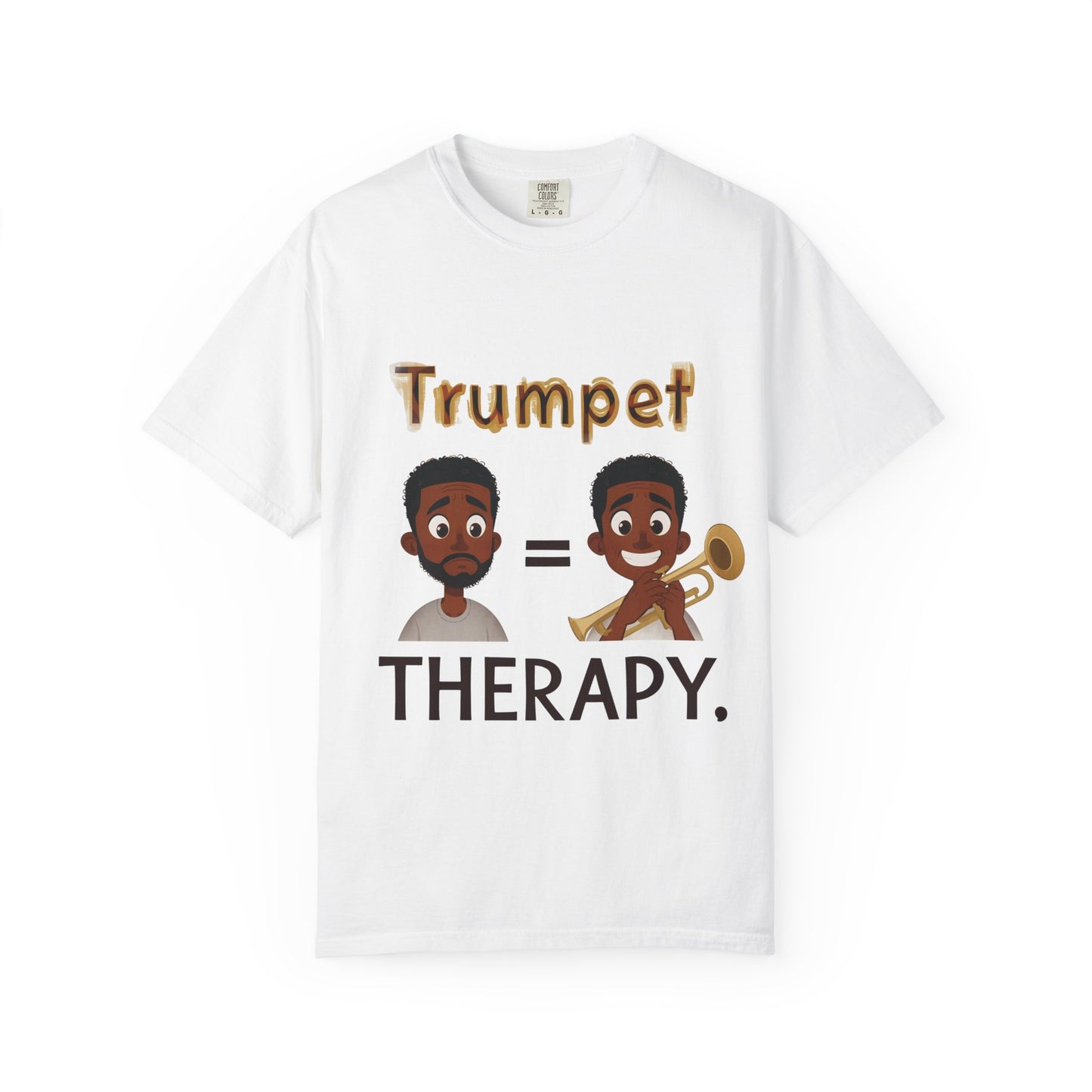 "Trumpet Therapy" Unisex Music T-Shirt