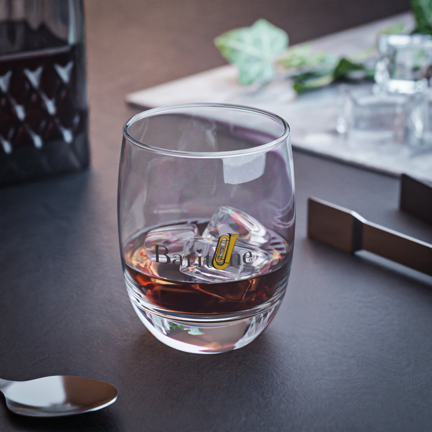 "Baritone" Whiskey Glass