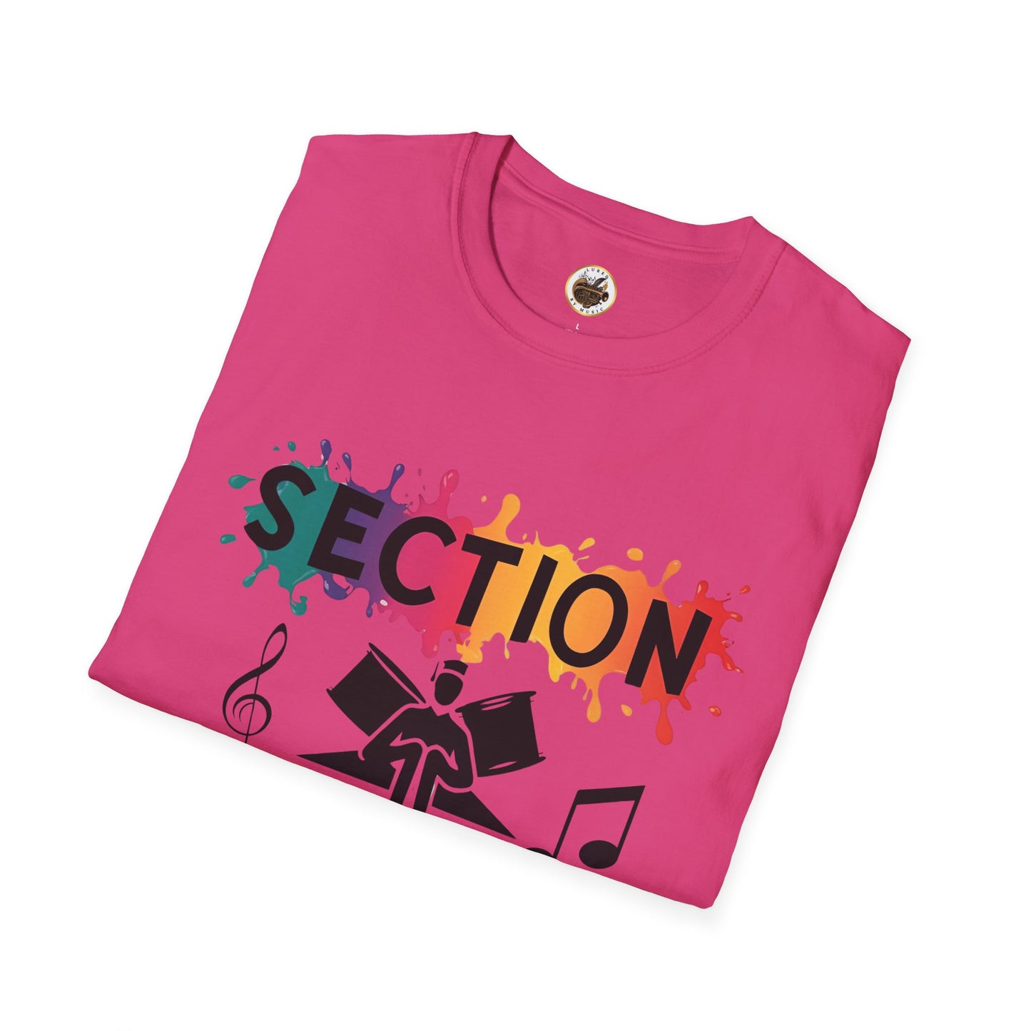 Splash Paint "Section Leader" Unisex Soft-style T-Shirt
