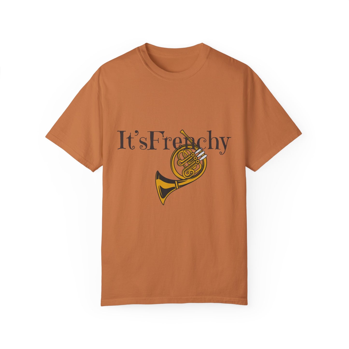 "French Horn" Unisex Garment-Dyed T-shirt