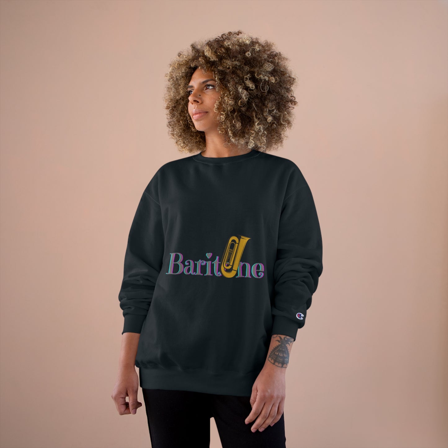 "Baritone" Champion Sweatshirt