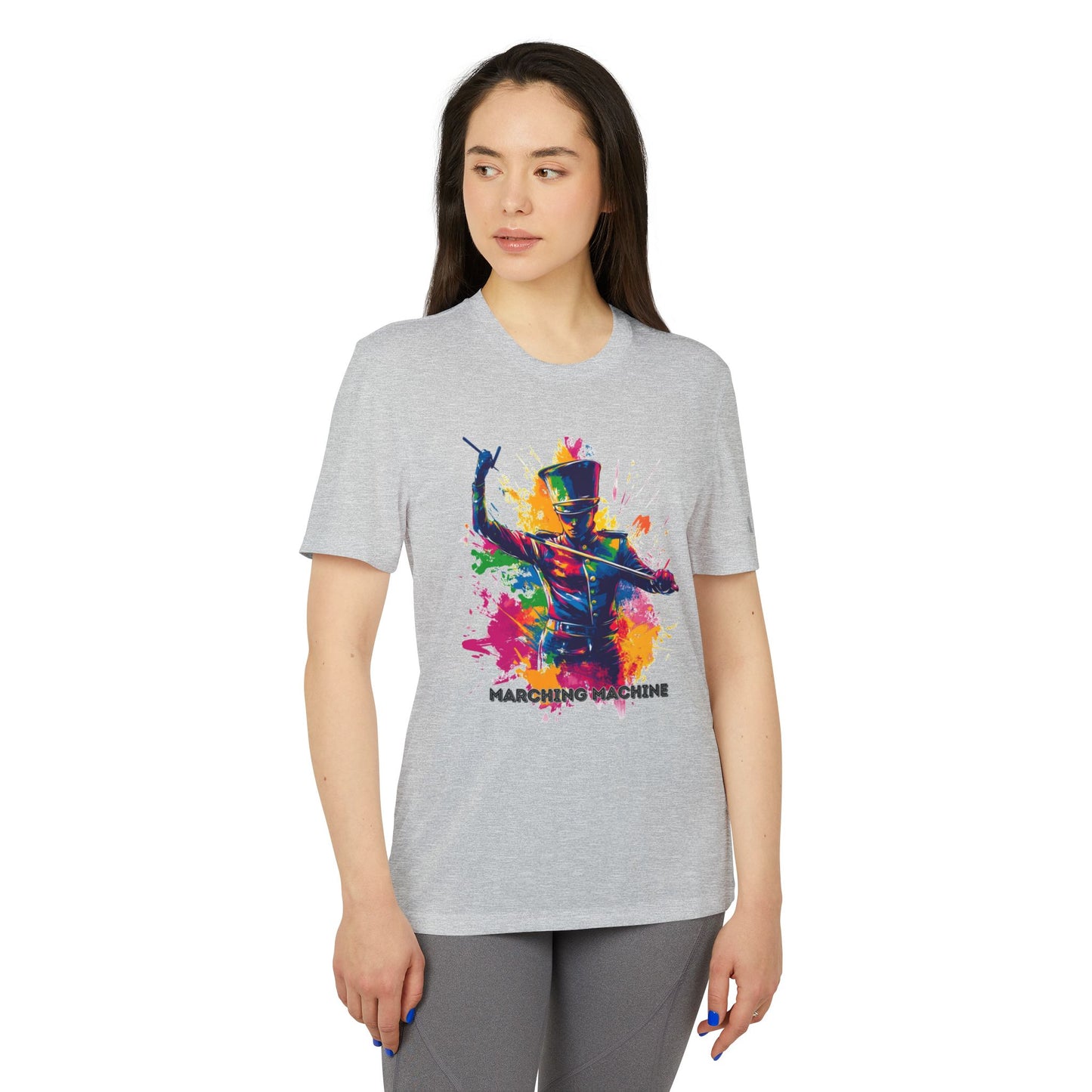 "Marching Machine" Adidas Unisex Sport T-shirt