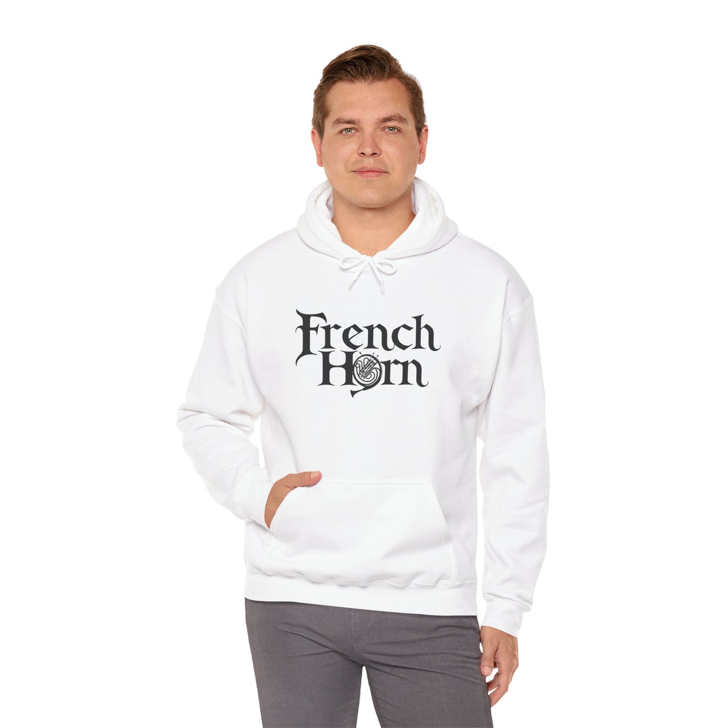 Hooded "French Horn" Sweatshirt