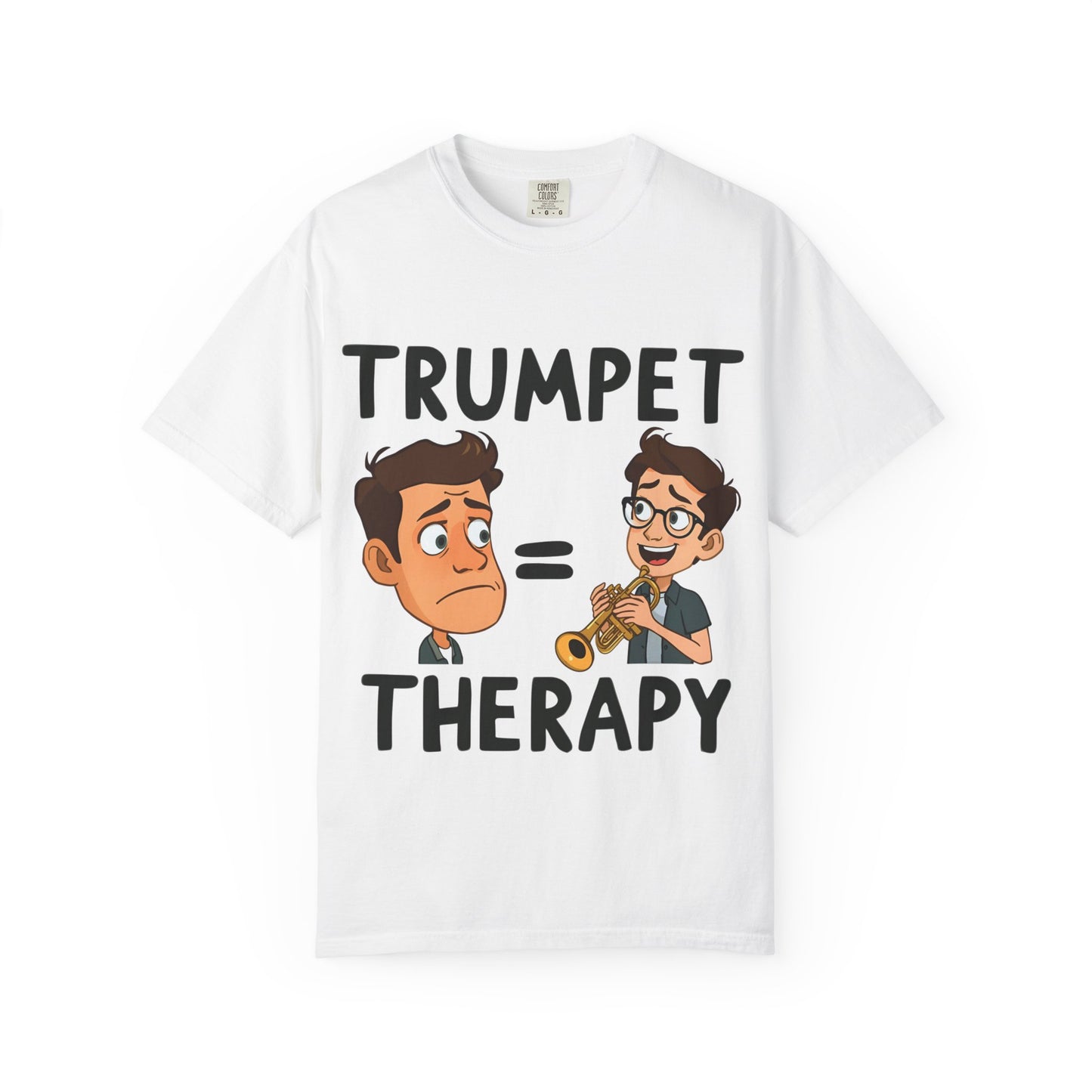 "Trumpet Therapy" Unisex Graphic T-Shirt