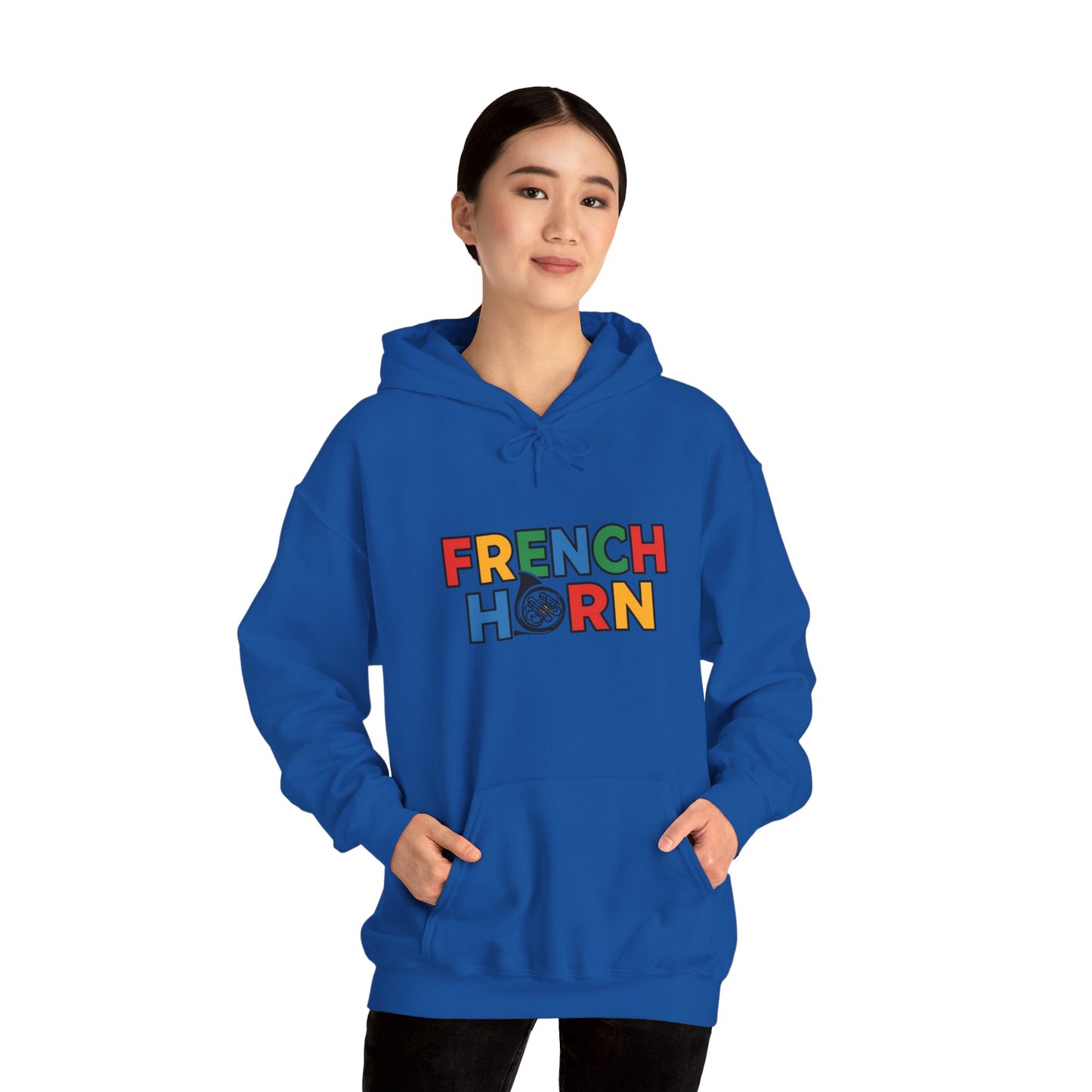 "French Horn" Cozy Unisex Hoodie