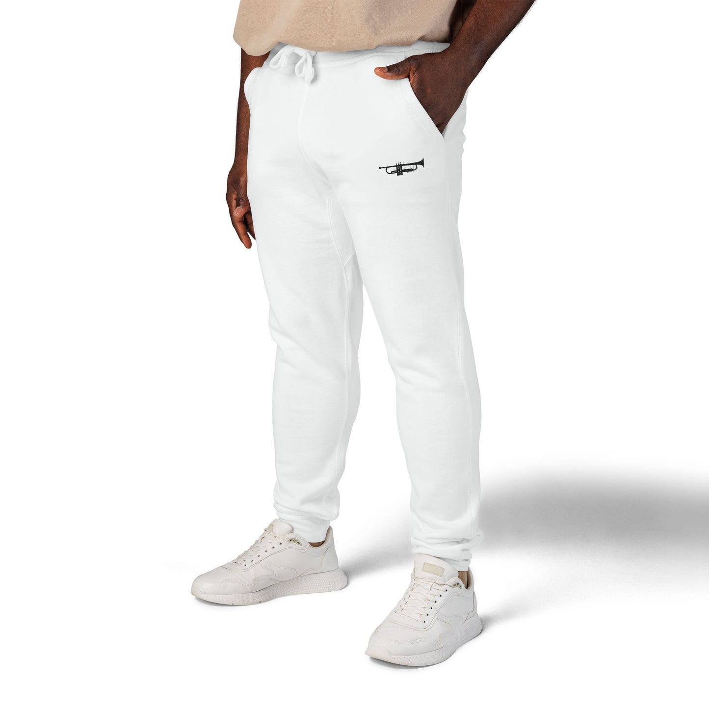 "Trumpet" Cozy Embroidered Unisex Fleece Sweatpants