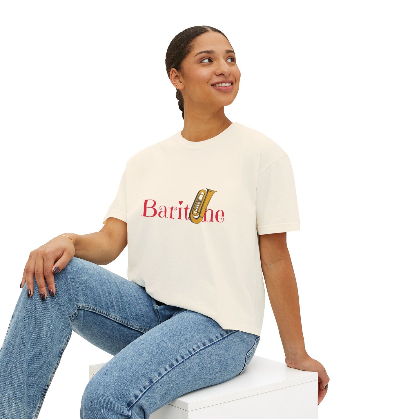Women's " Baritone" Boxy Tee