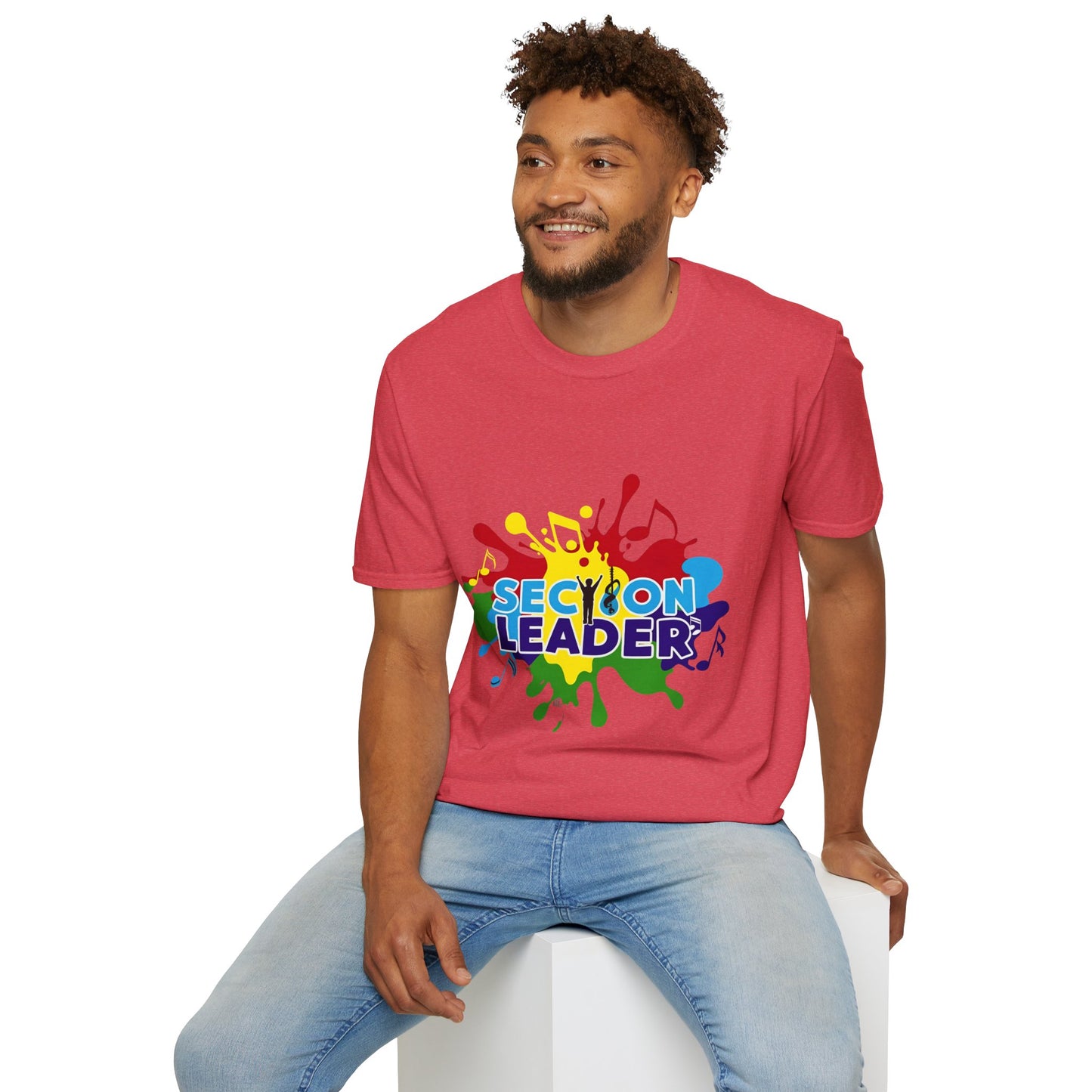 Splash Paint "Section Leader" Unisex Soft-style T-Shirt
