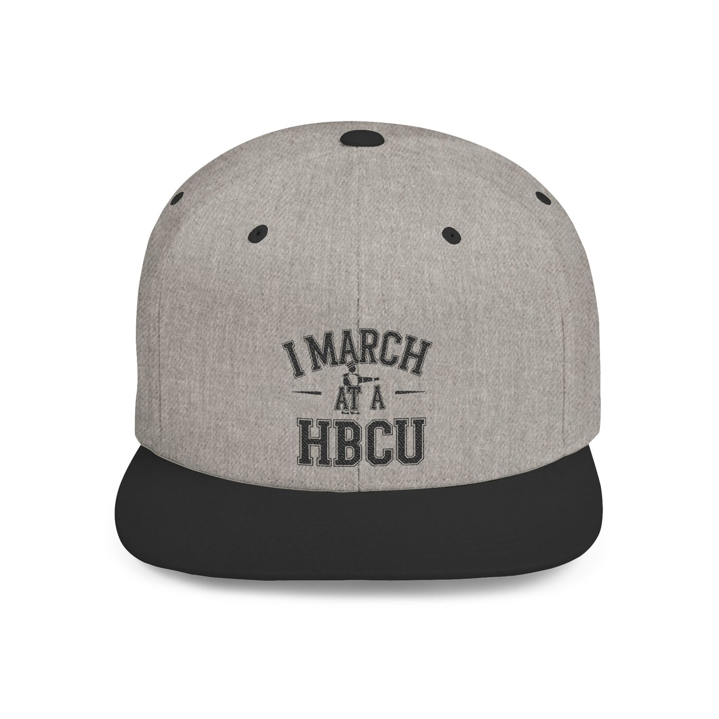 "HBCU Marching" Flat Bill Snap-back Hat