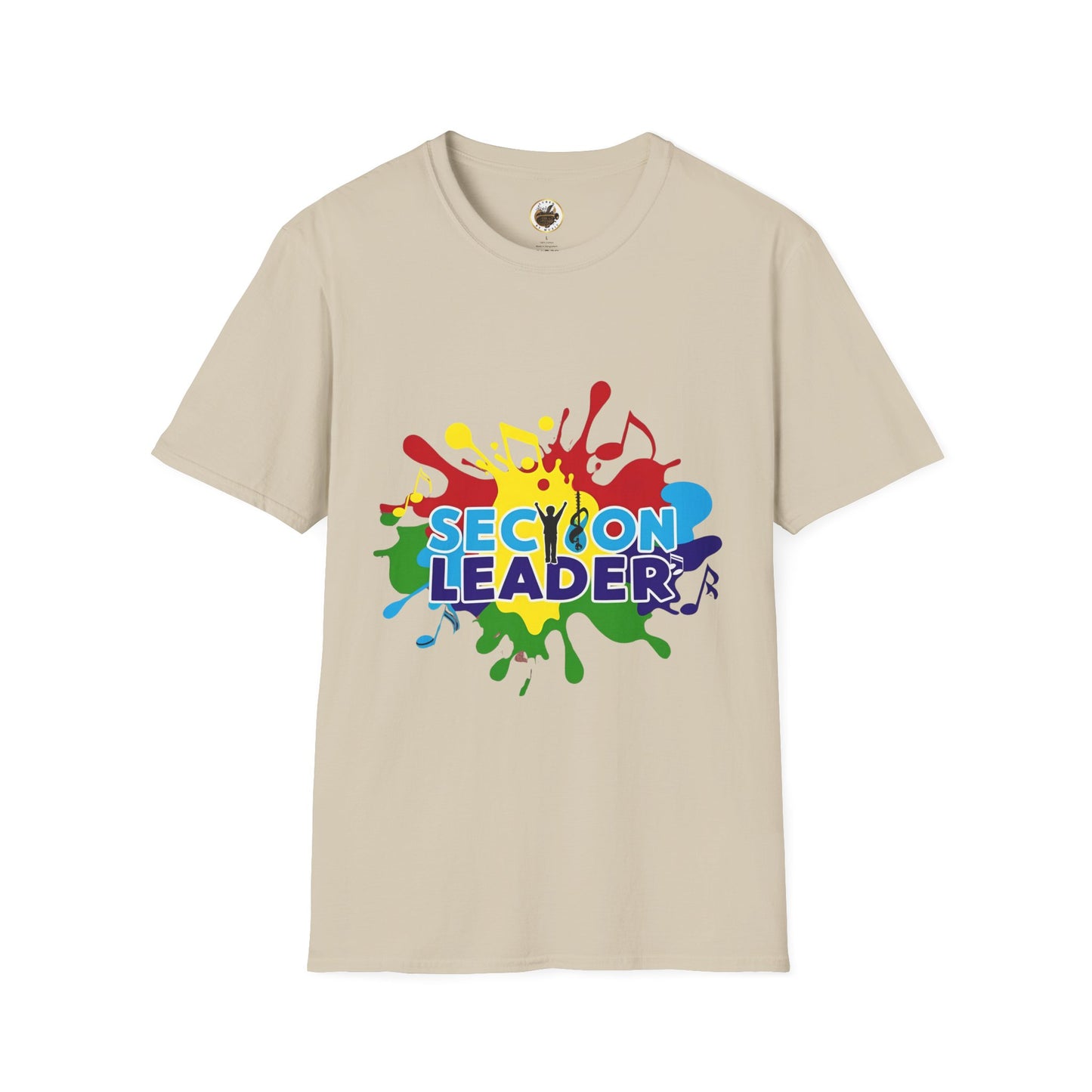 Splash Paint "Section Leader" Unisex Soft-style T-Shirt