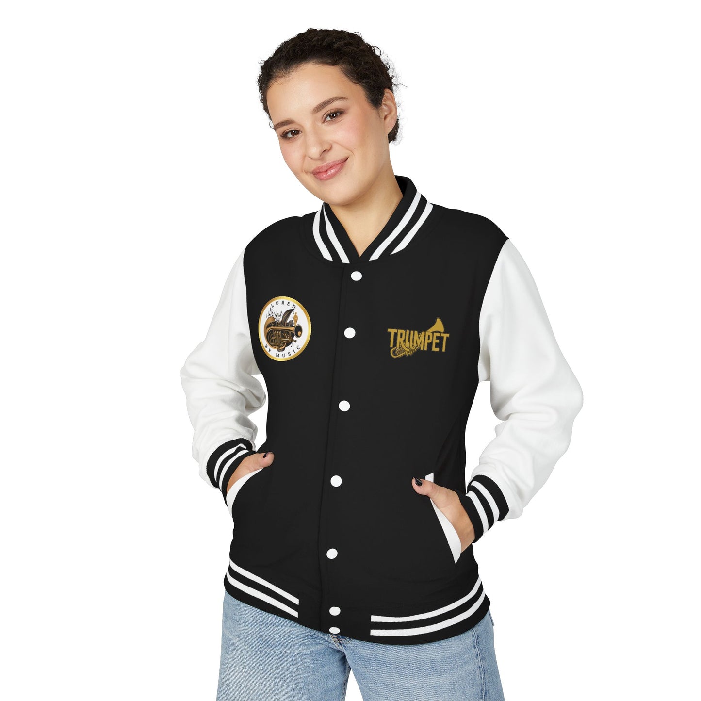 "Trumpet" Unisex Brass Band Letterman Jacket