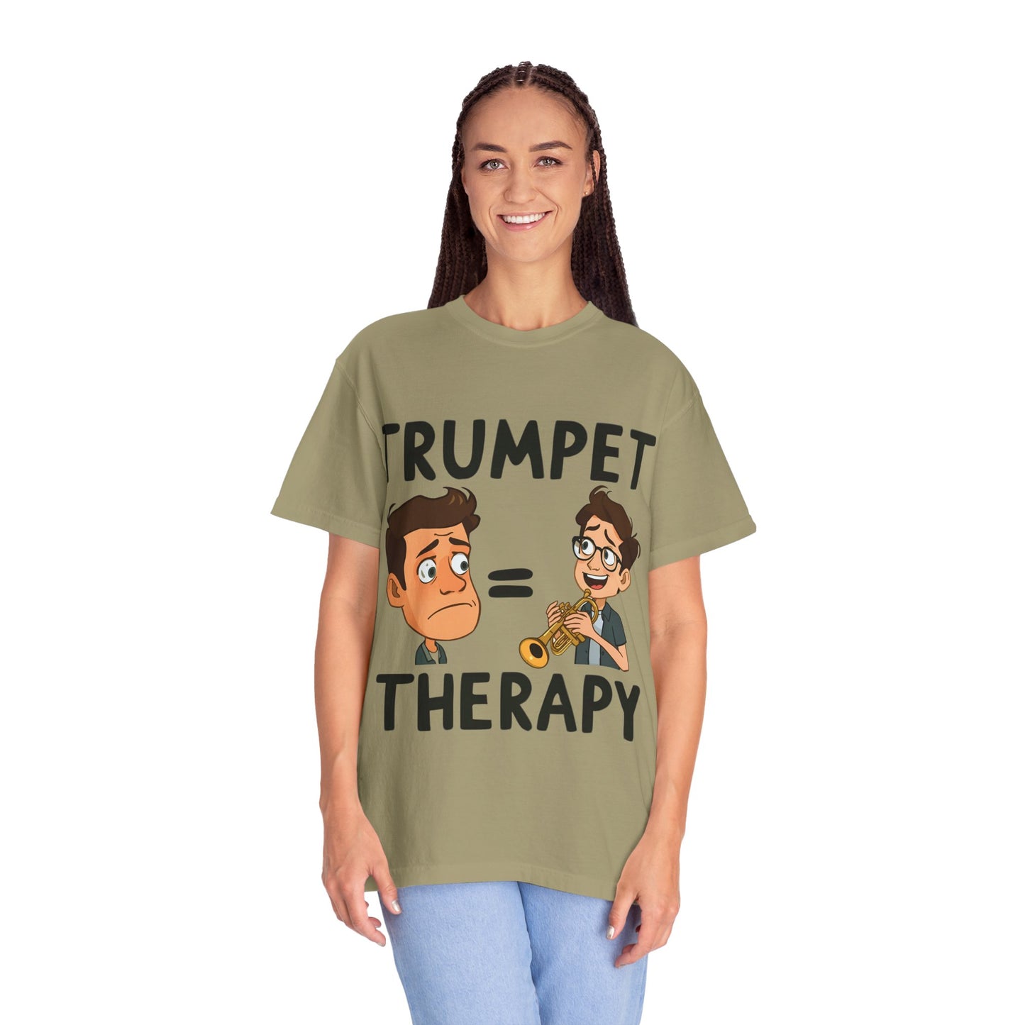 "Trumpet Therapy" Unisex Graphic T-Shirt