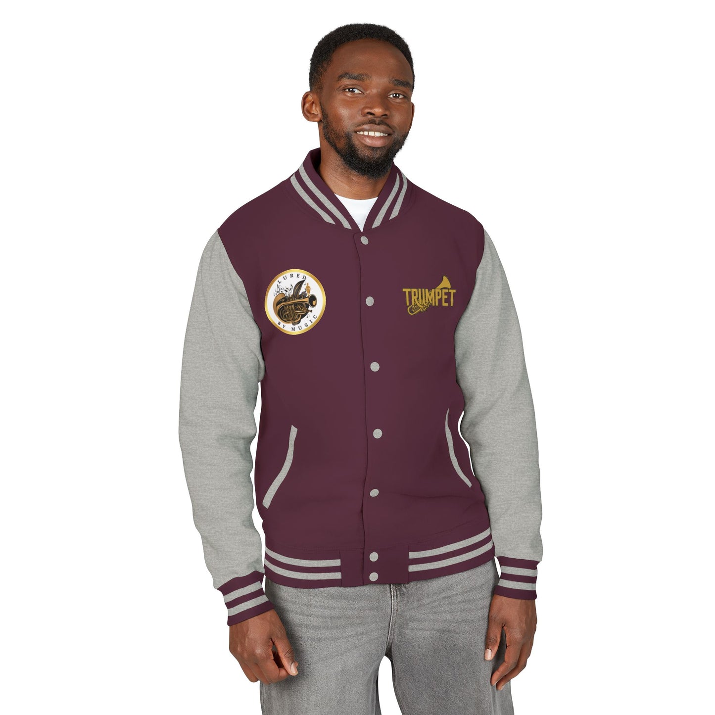 "Trumpet" Unisex Brass Band Letterman Jacket