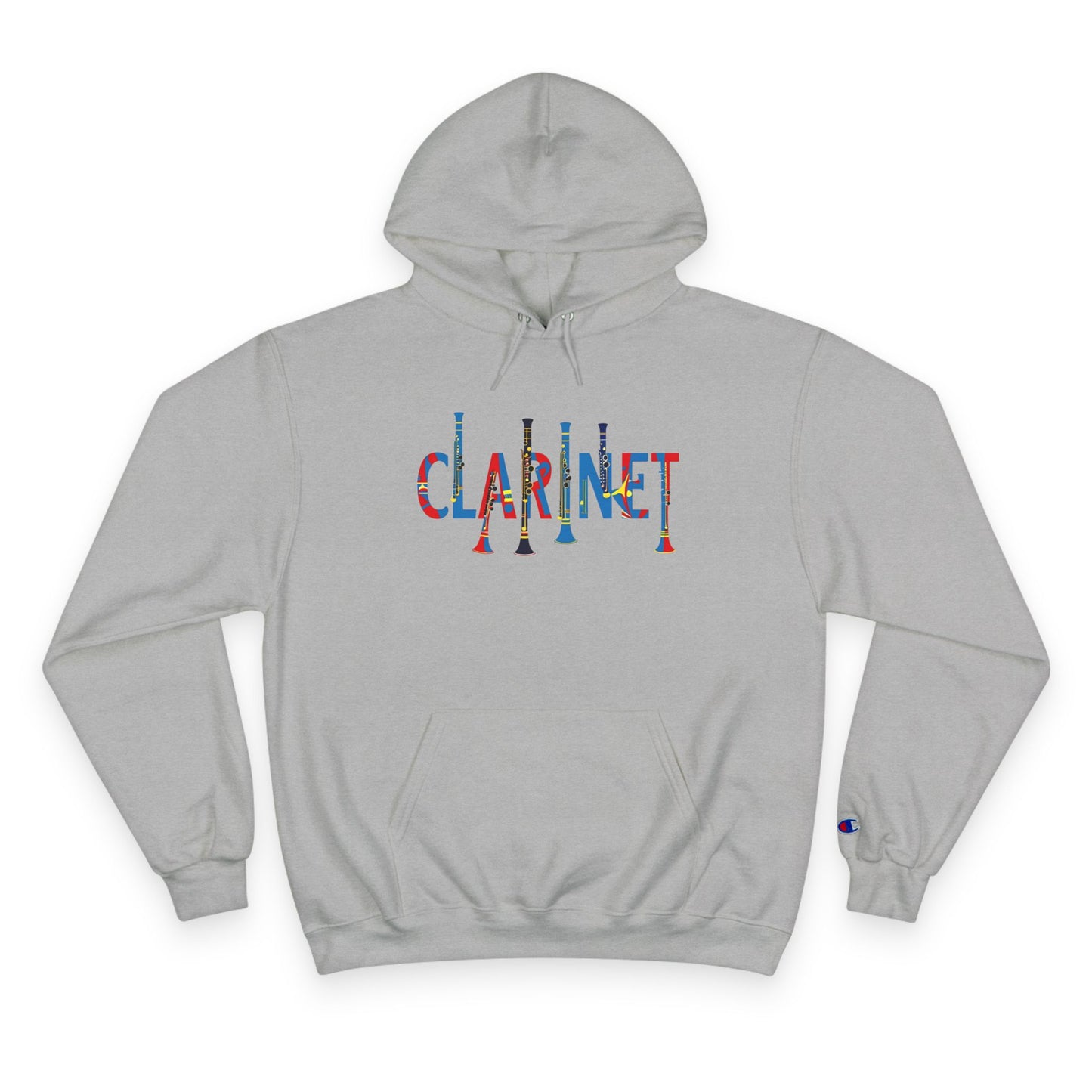 Colorful "Clarinet" Champion Hoodie