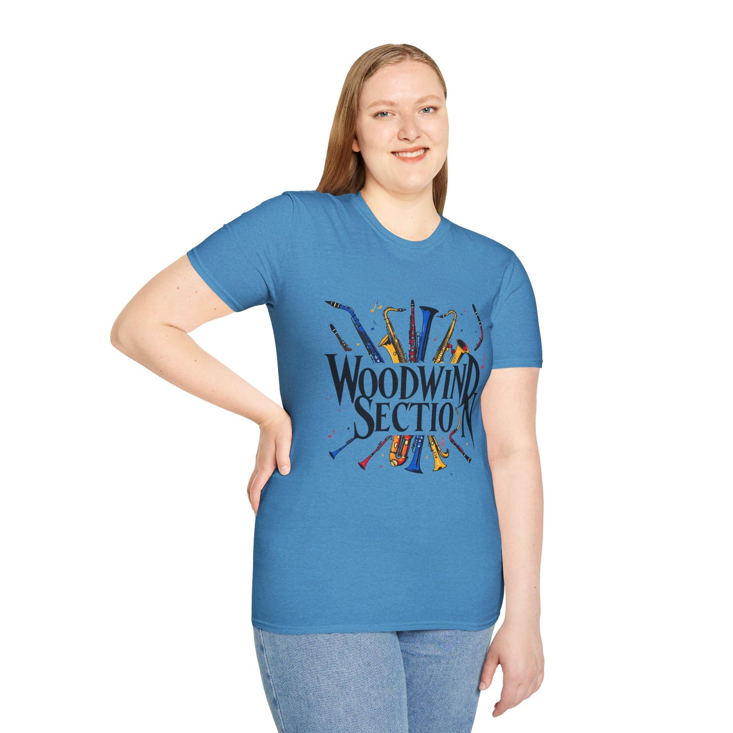 "Woodwind Section" Unisex Basic T-Shirt