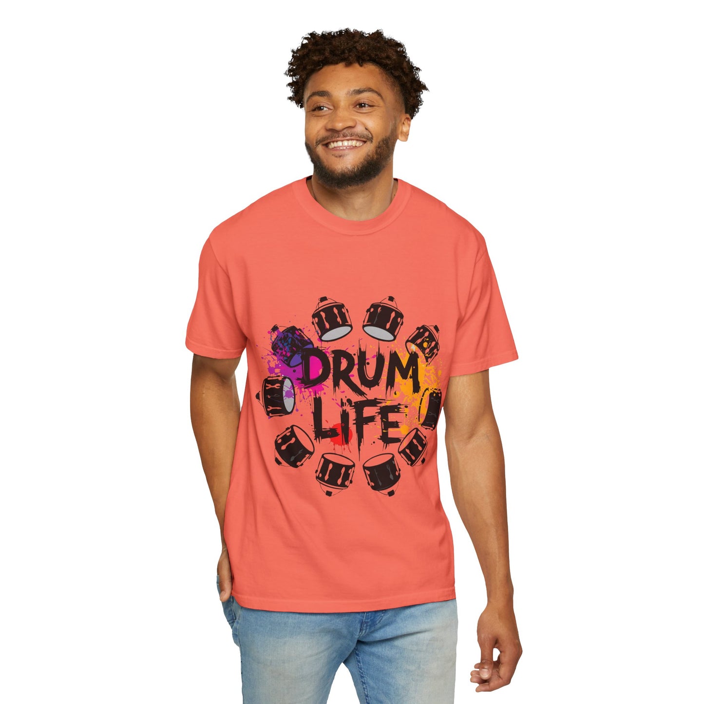 "Drum Life"Unisex Graphic T-Shirt